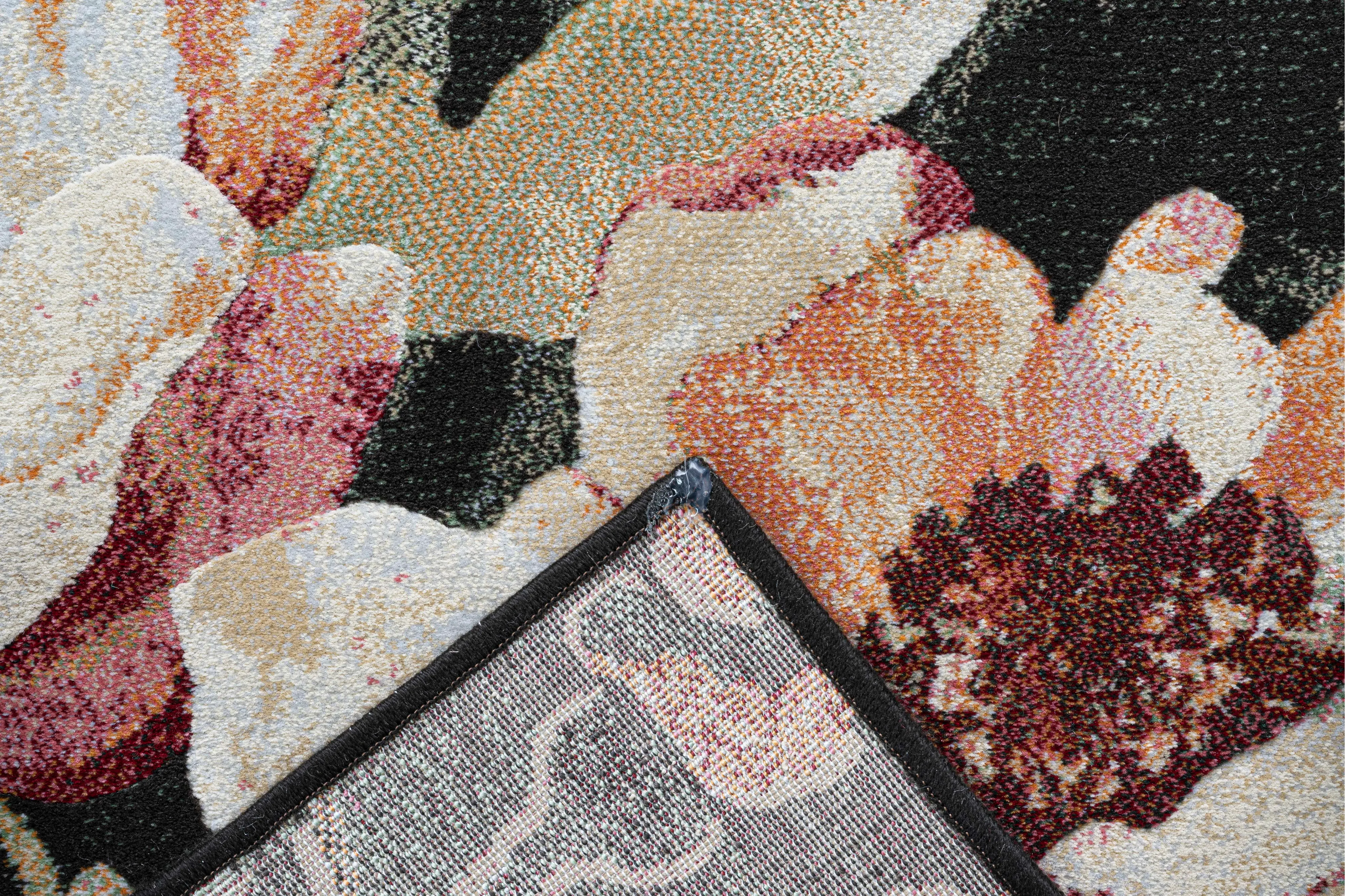 Essentials 5 x 8 Floral Blush Area Rug-3