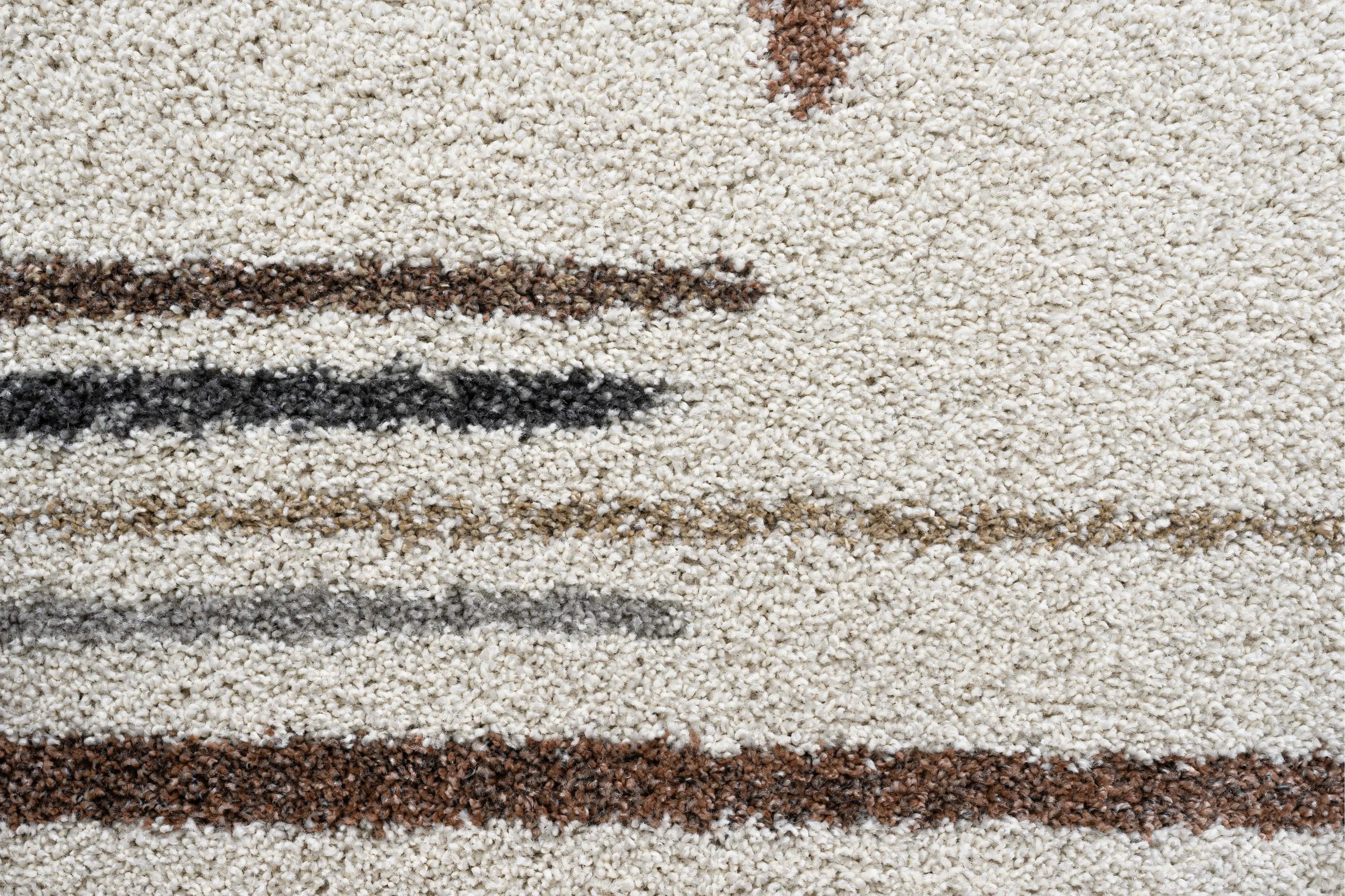 Granada 5 x 8 Plaid Rust and Ivory Area Rug-4