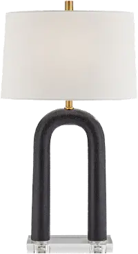 Ellie 27 Inch Black Table Lamp