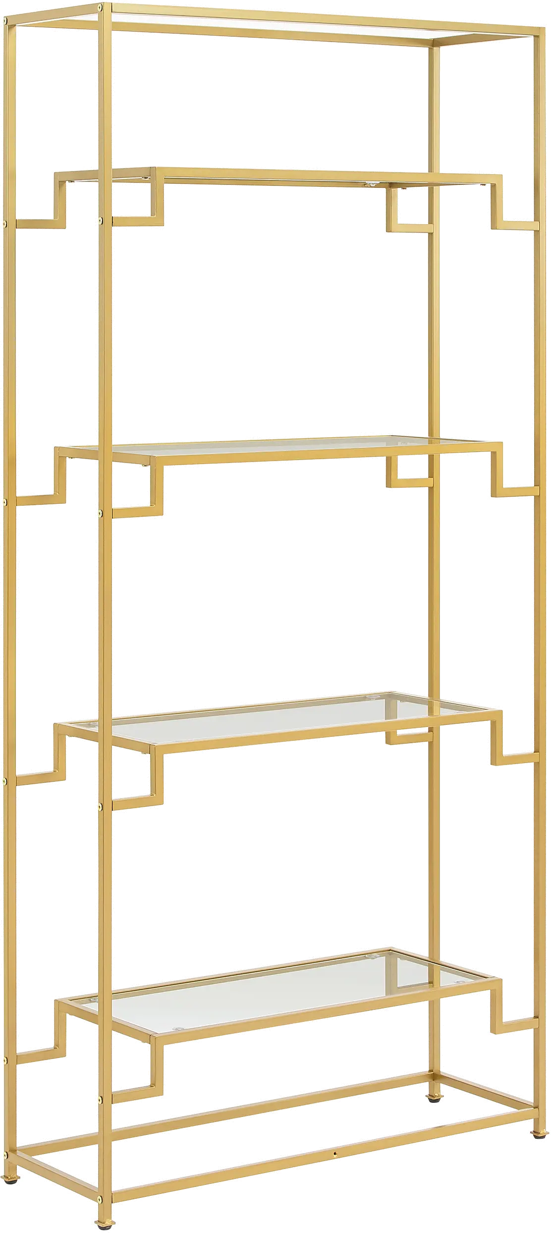 CF1411-GL Celeste Gold Bookshelf-1