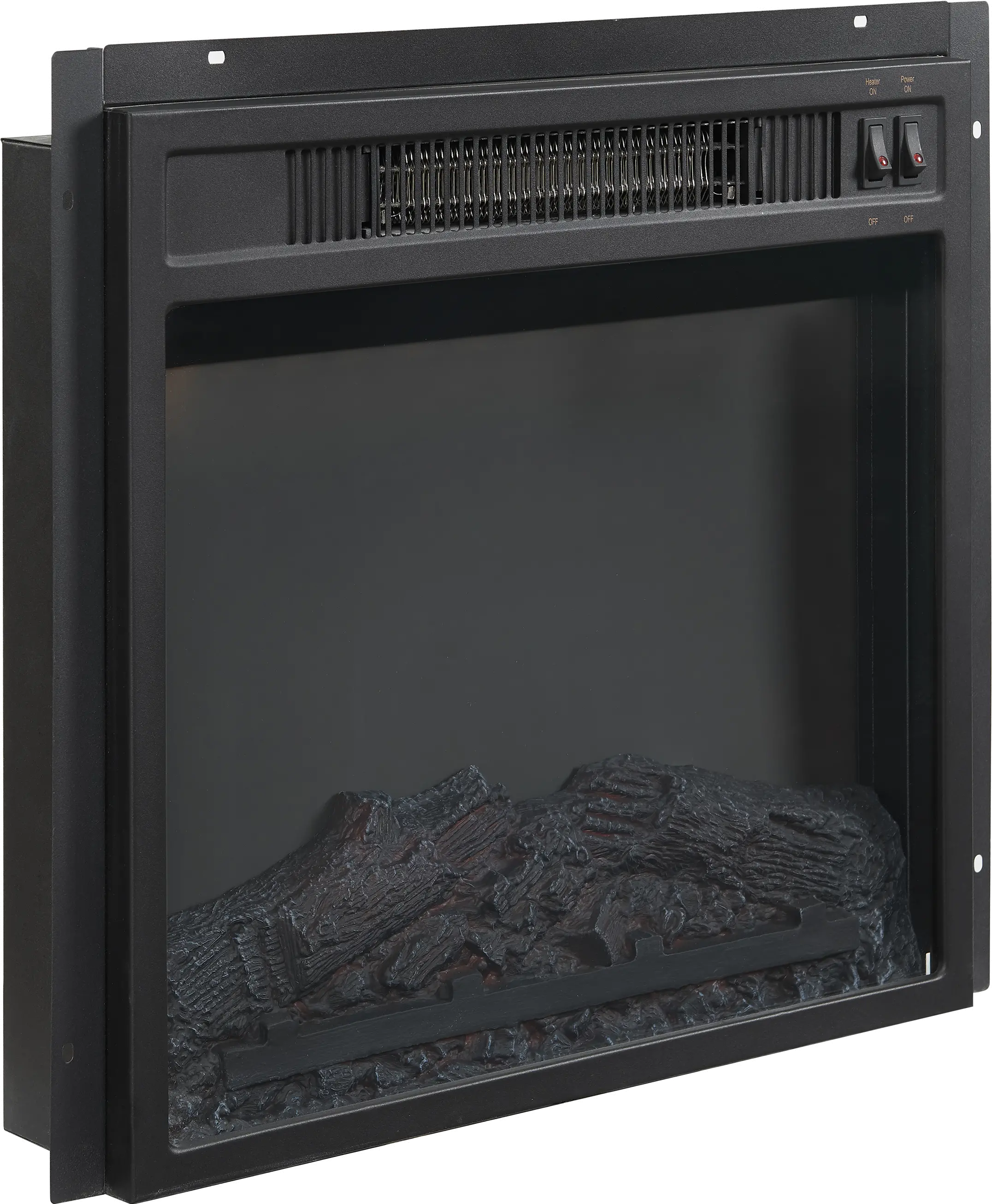 KF100758DW Gordon 58  Walnut Brown TV Stand with Fireplace-8