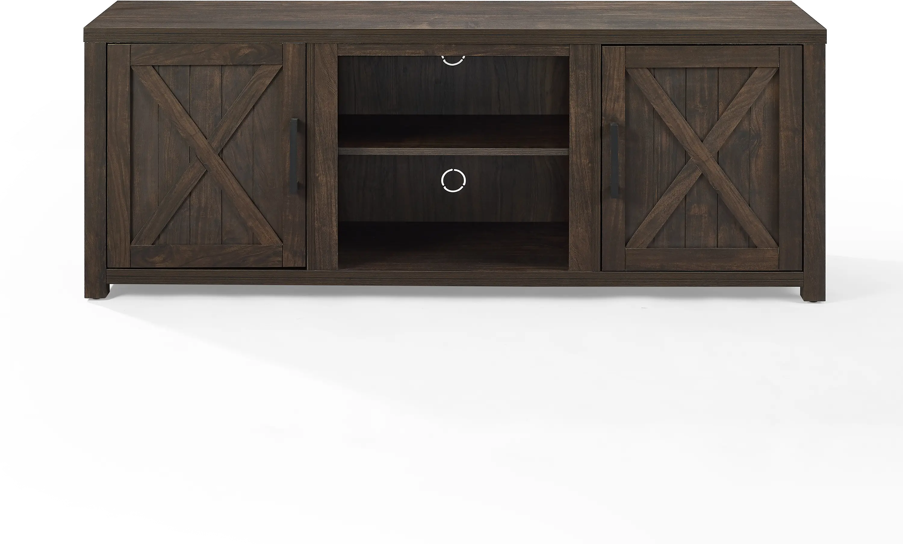 CF101358-DW Gordon 58  Walnut Brown TV Stand-1