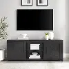 CF101358-BK Gordon 58  Black TV Stand