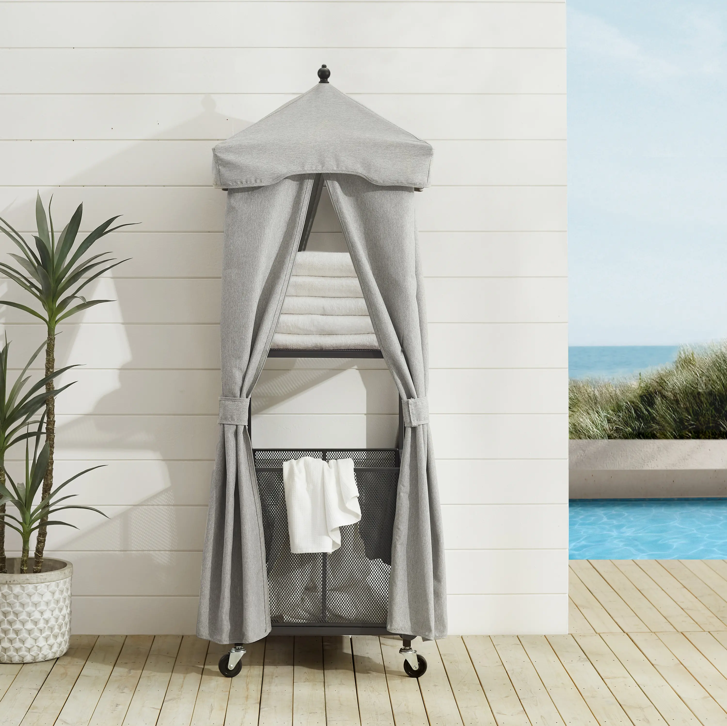CO7309MB-GY Grady Outdoor Towel Valet-2