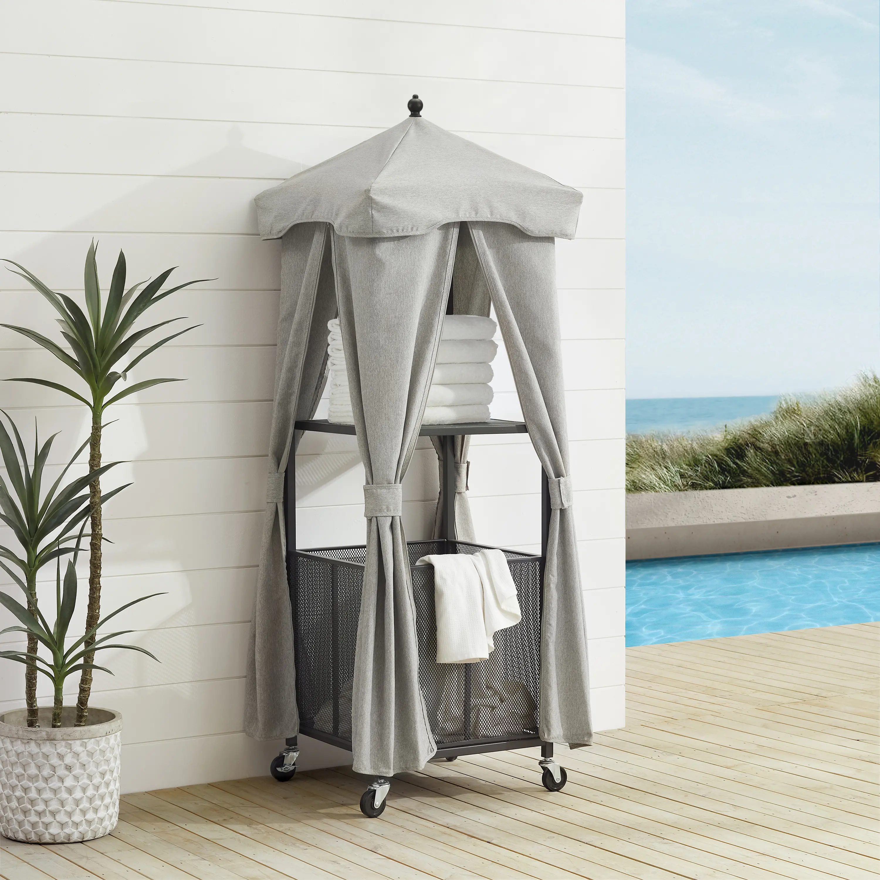 CO7309MB-GY Grady Outdoor Towel Valet-3