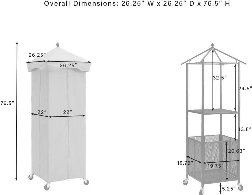 CO7309MB-GY Grady Outdoor Towel Valet-5