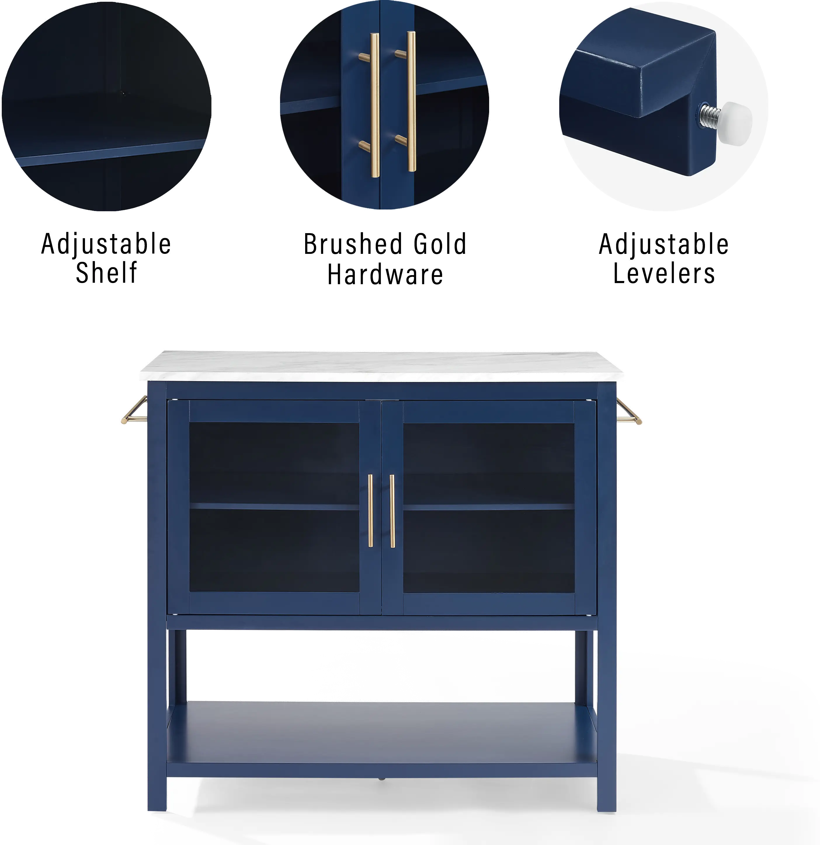CF3042WM-NV Katrina Blue Kitchen Island-6
