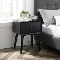 CF9401-MB Landon Black Night Stand
