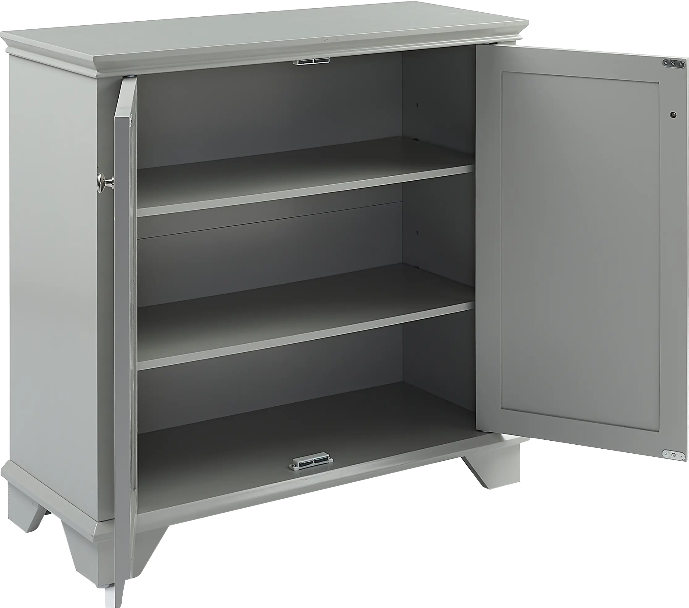 CF7030-GY Lydia Gray Storage Cabinet-5