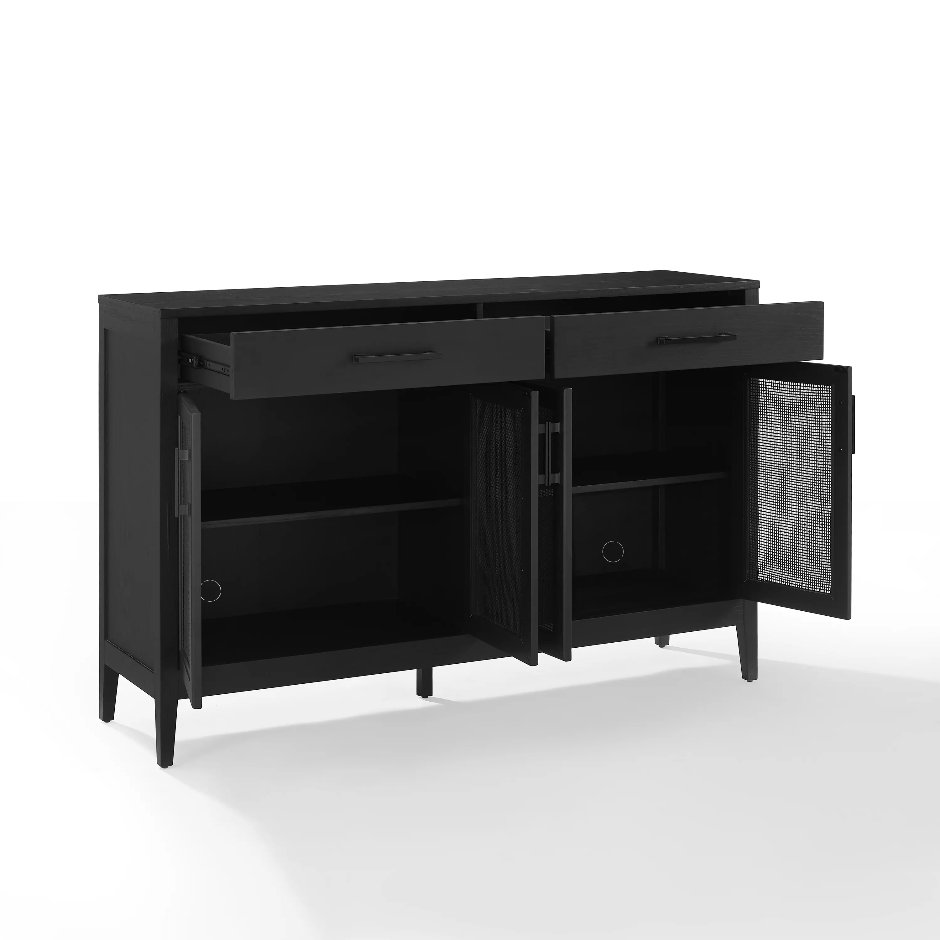 CF4215-BK Milo Black Dining Room Sideboard-6