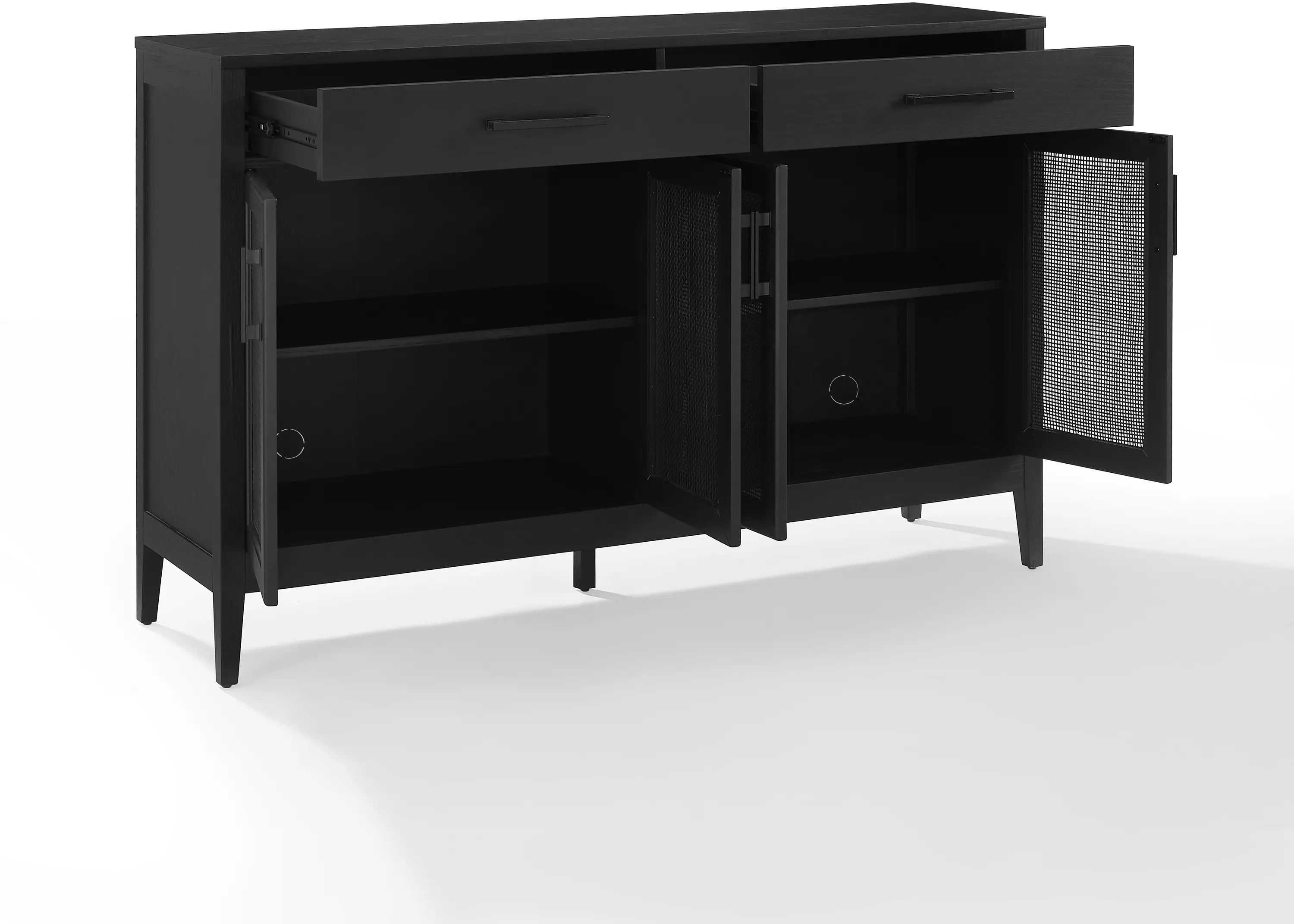CF4215-BK Milo Black Dining Room Sideboard-7