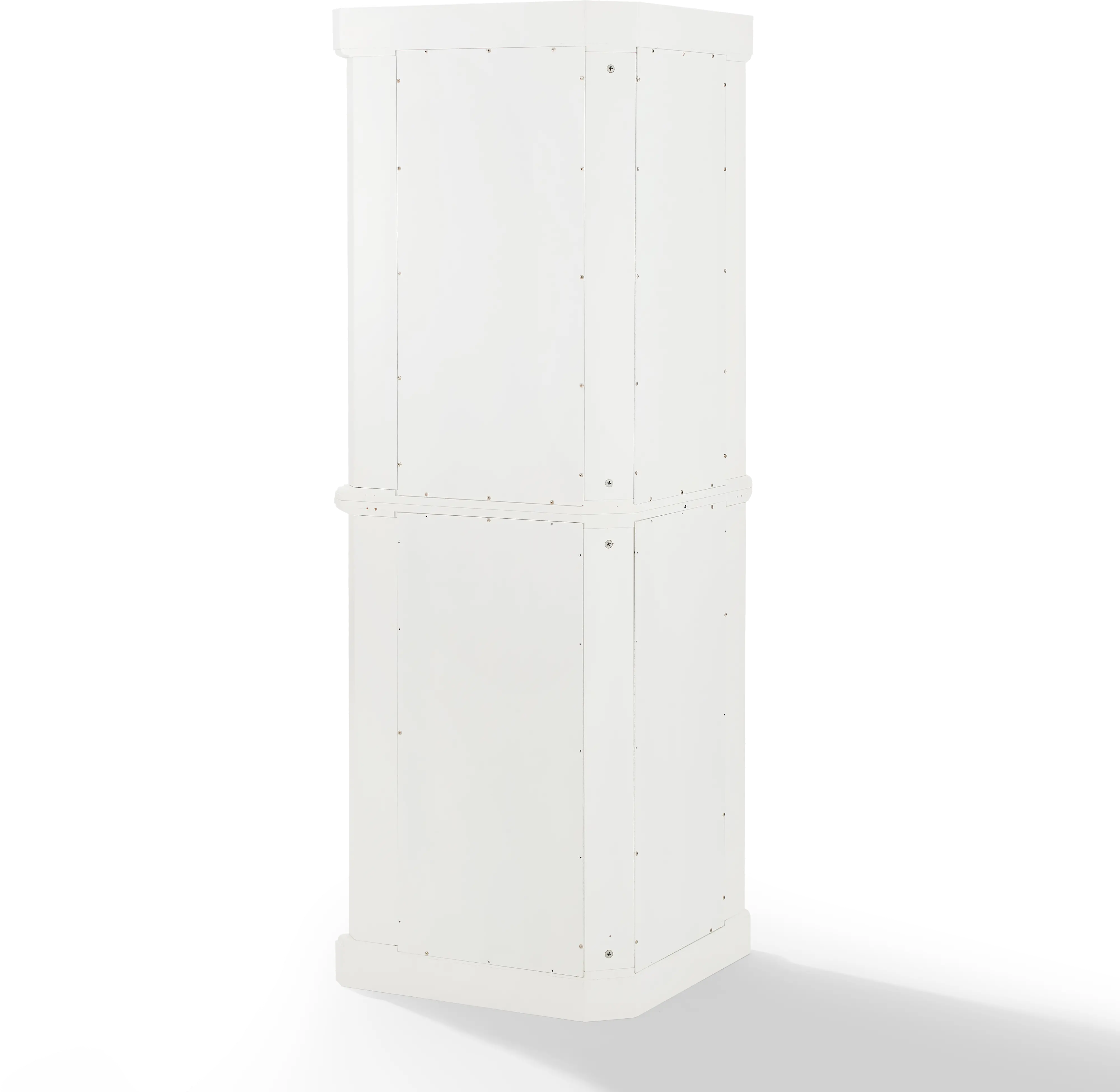 KF33022WH Shoreline White Corner Pantry Cabinet-5