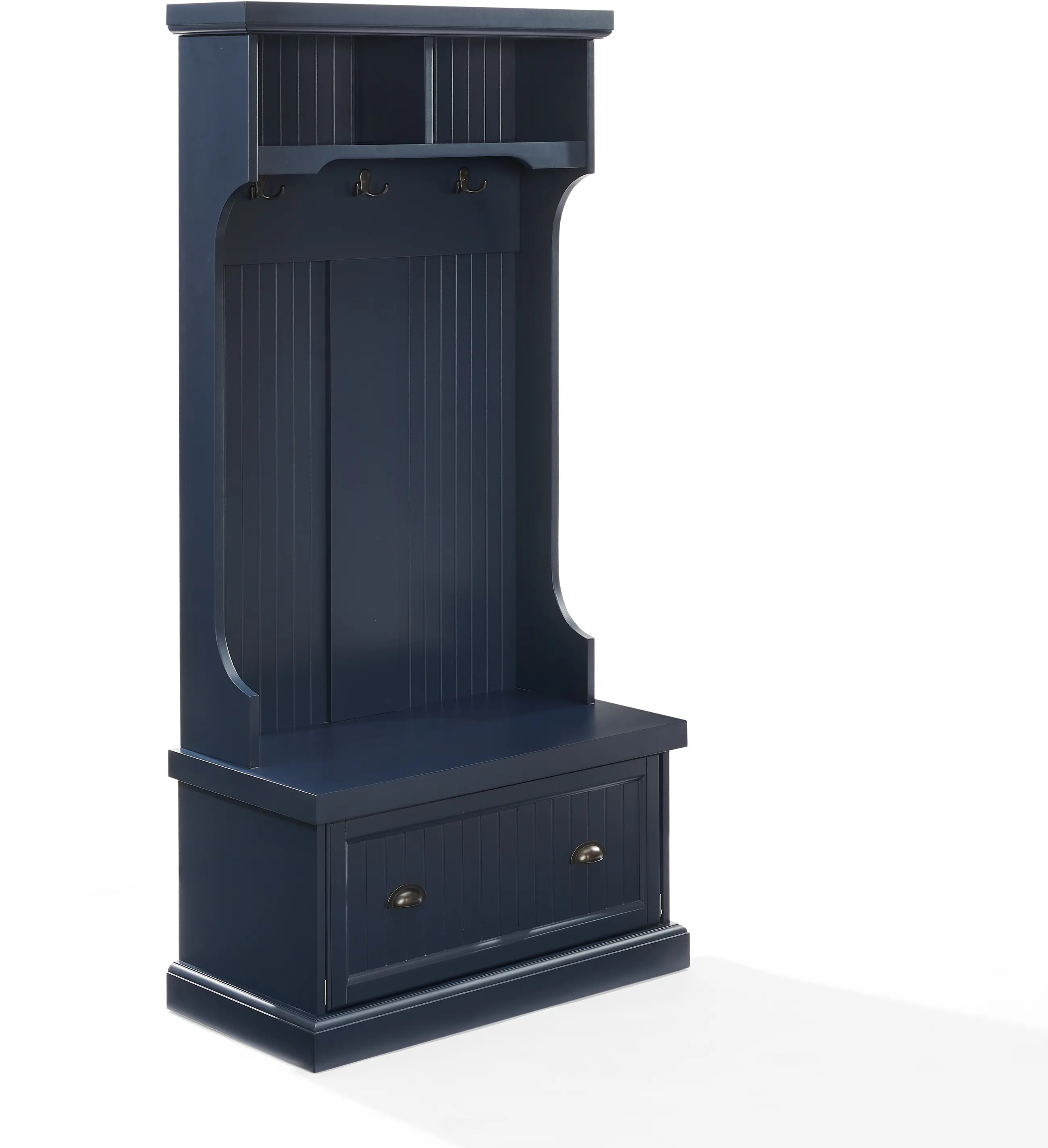 CF6030-NV Shoreline Navy Blue Hall Tree-6