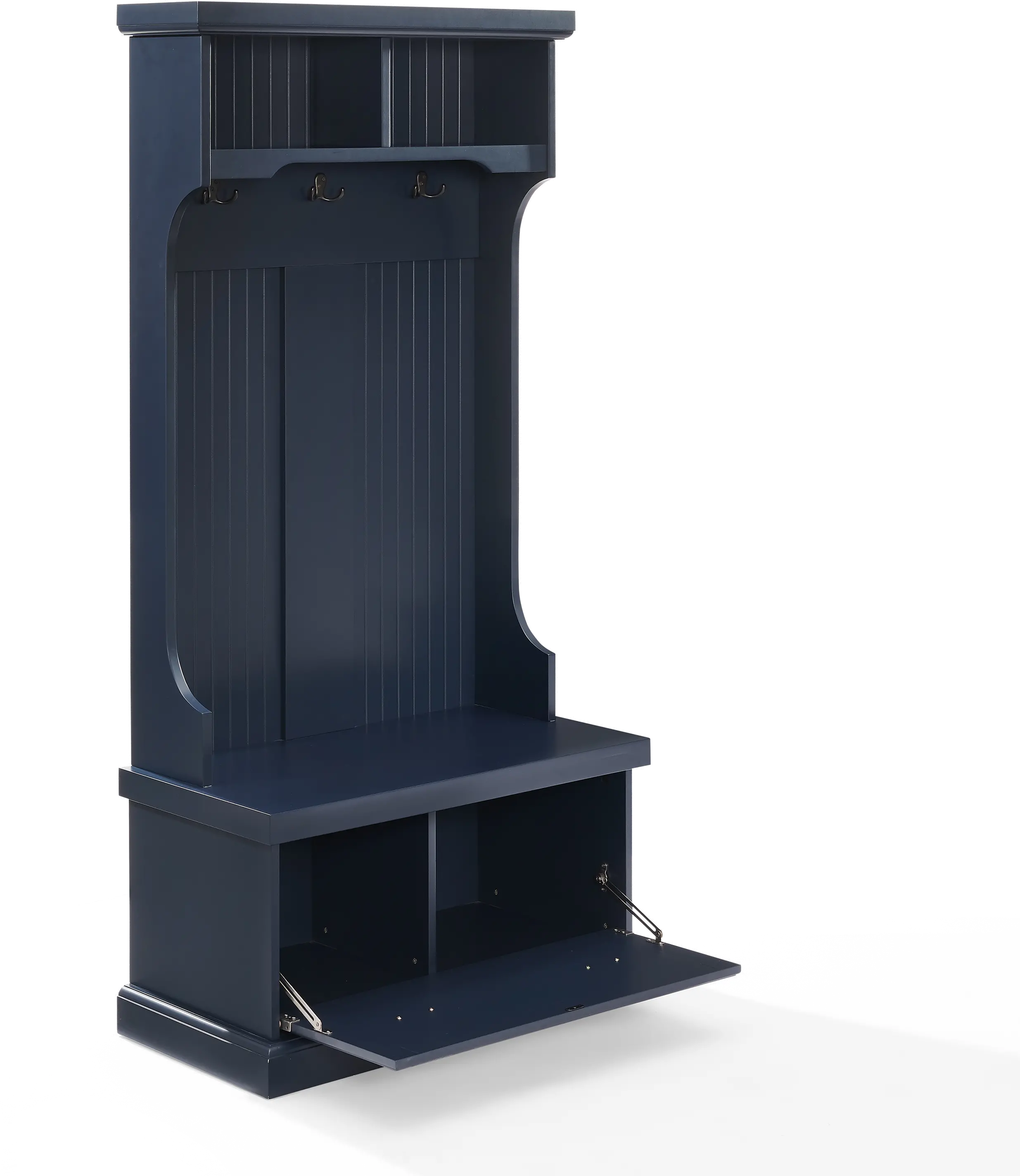 CF6030-NV Shoreline Navy Blue Hall Tree-7