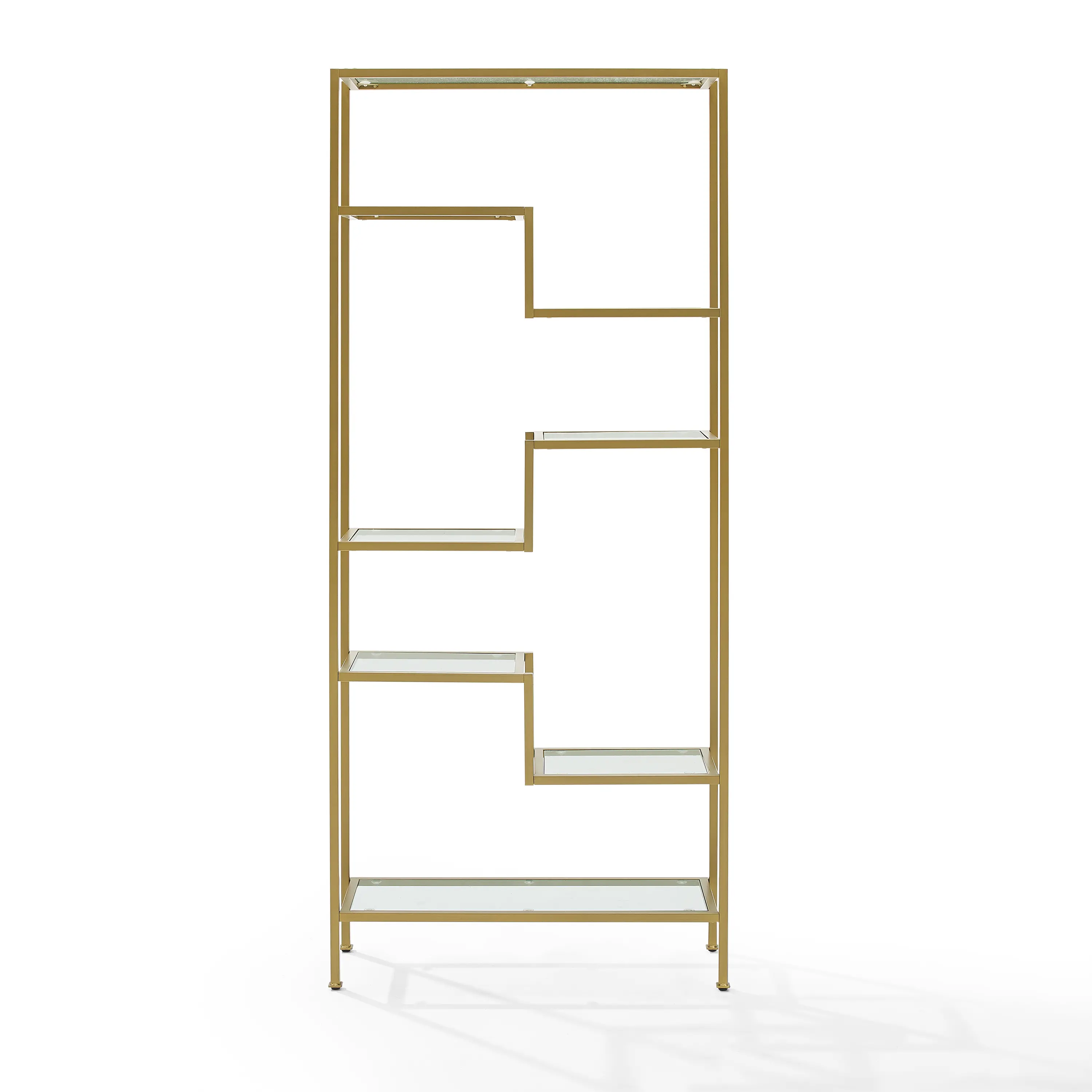 CF1113-GL Sloane Gold Metal Bookshelf-1