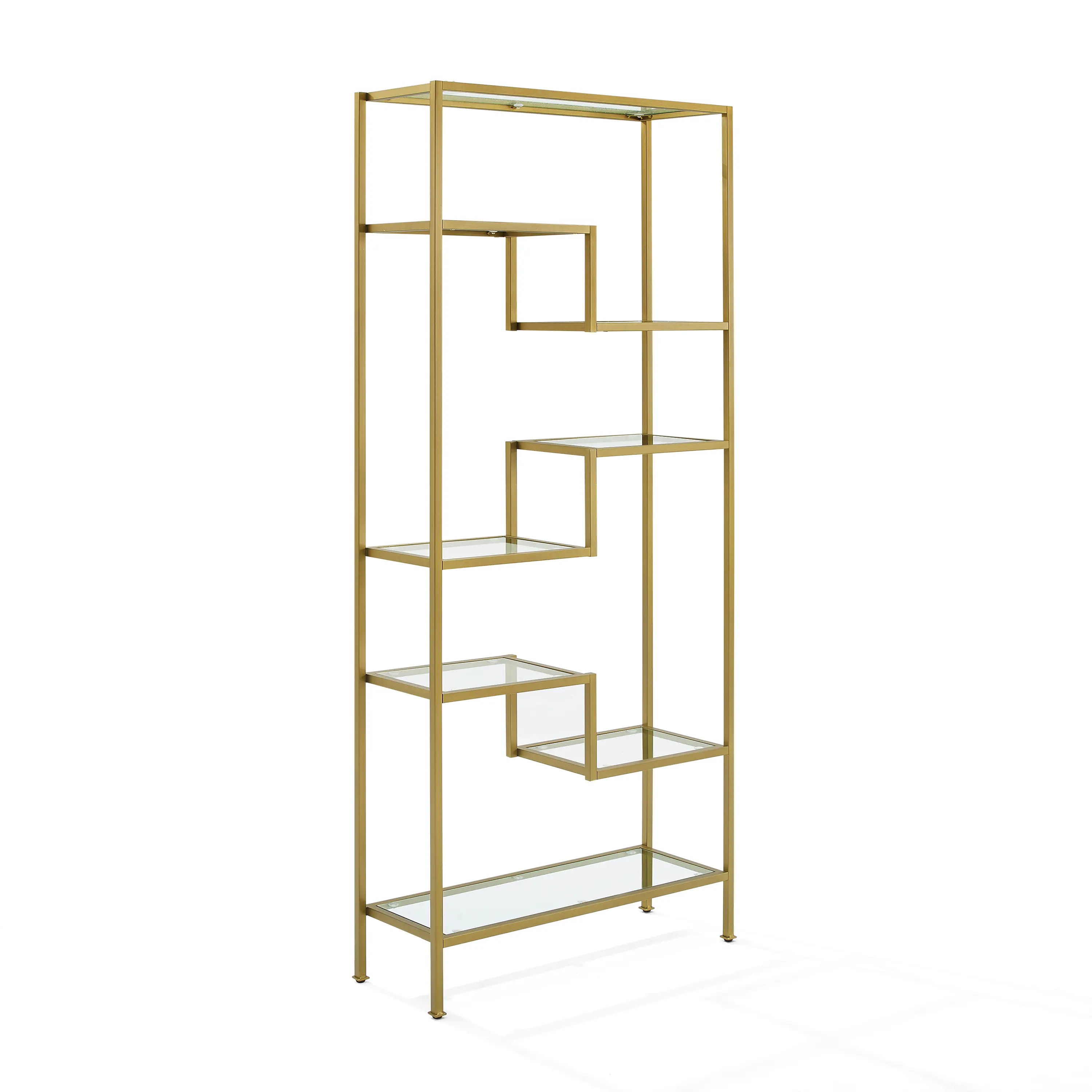 CF1113-GL Sloane Gold Metal Bookshelf-4