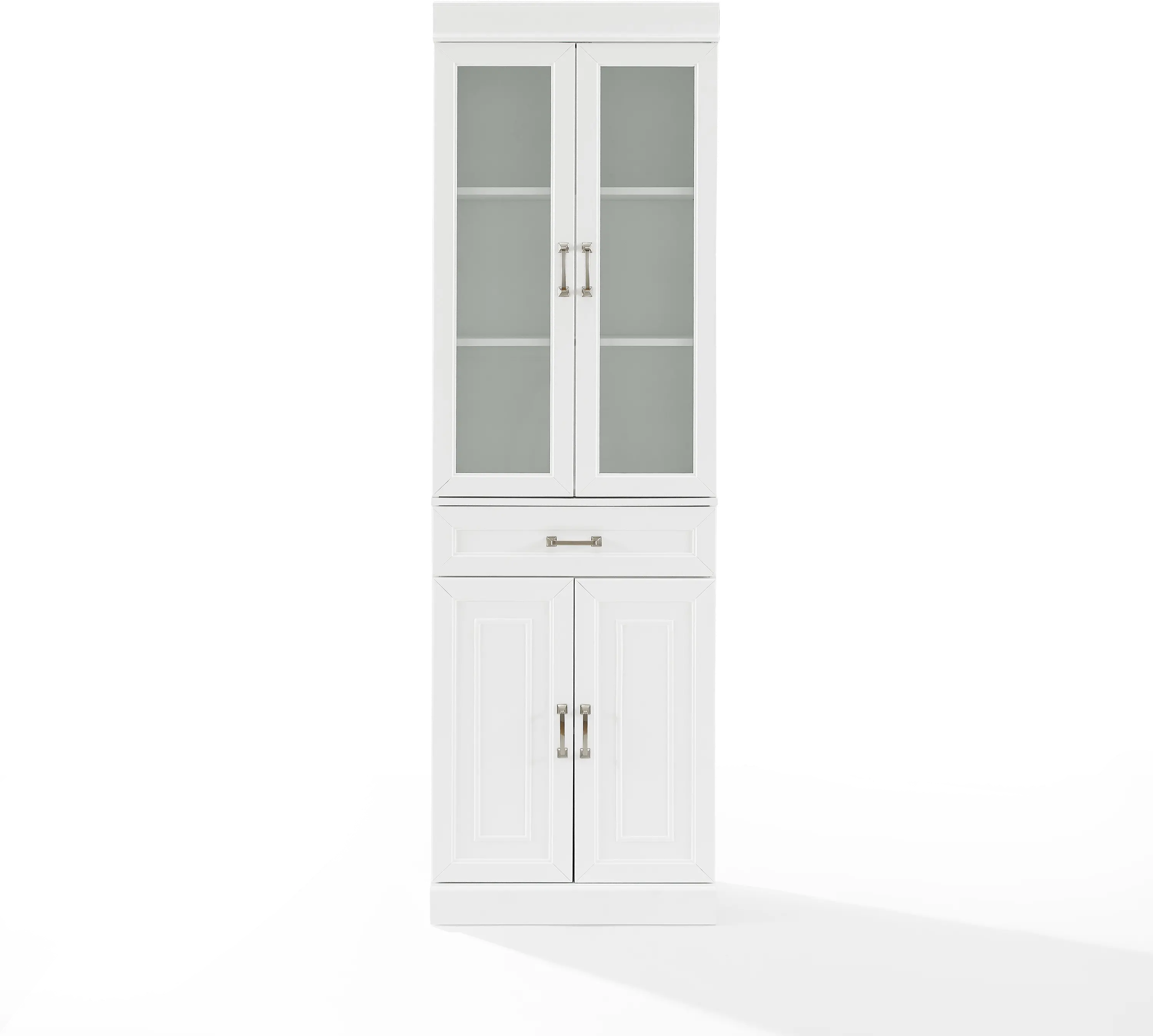 KF33032WH Stanton White Glass Door Pantry-4