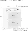 CF3121-WH Stanton White Storage Cabinet