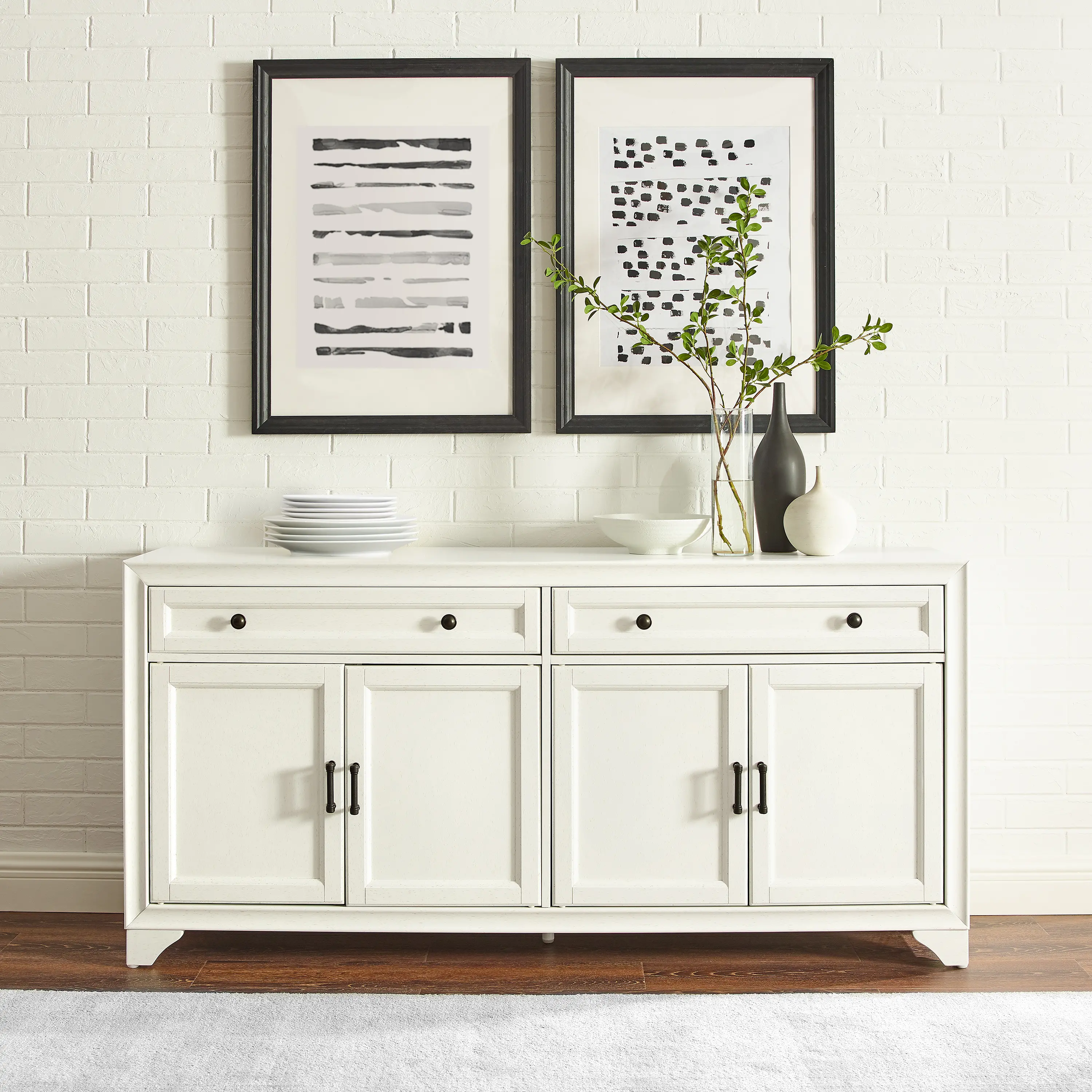 CF4209-WH Tara White Sideboard-2