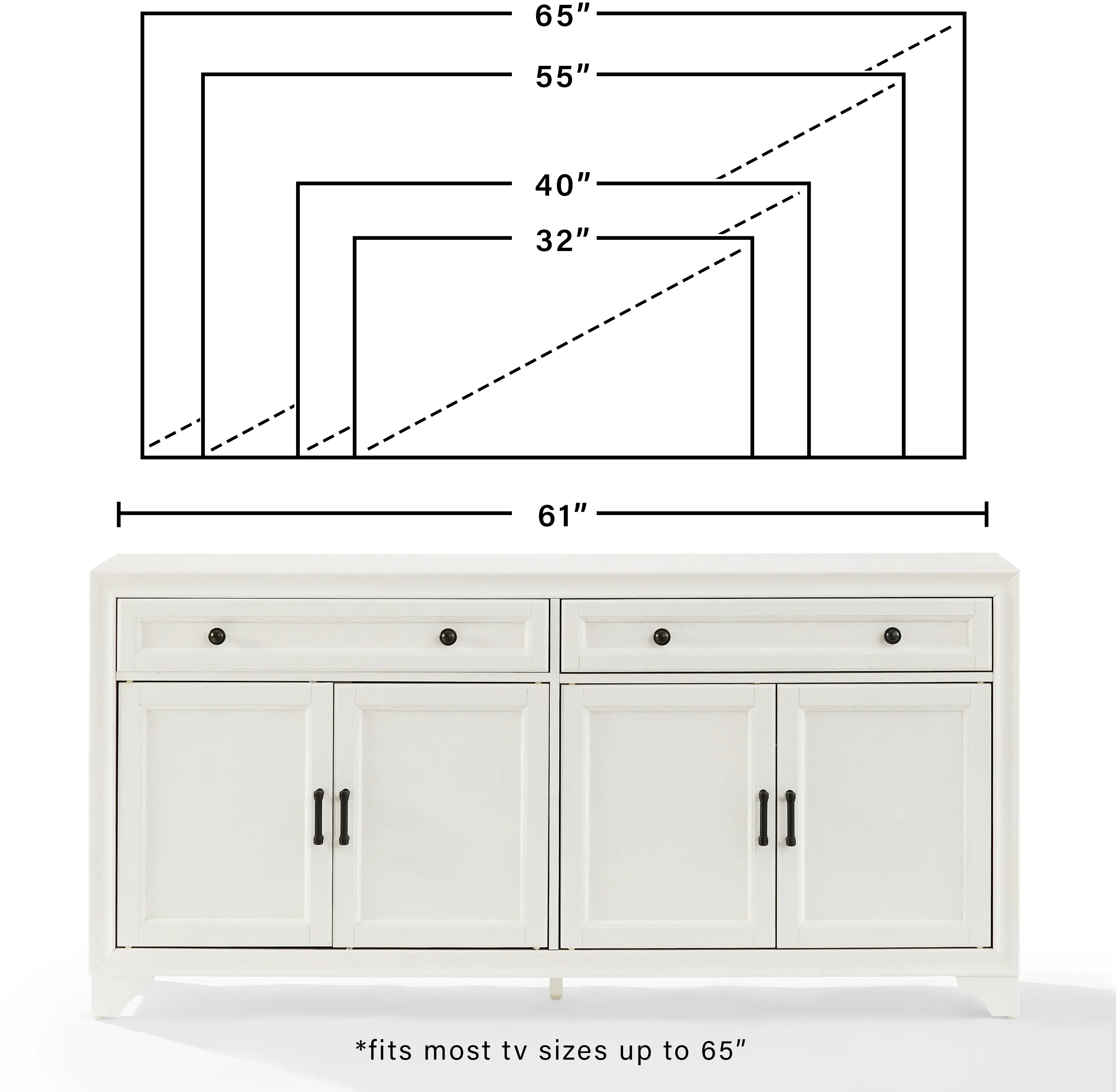 CF4209-WH Tara White Sideboard-11