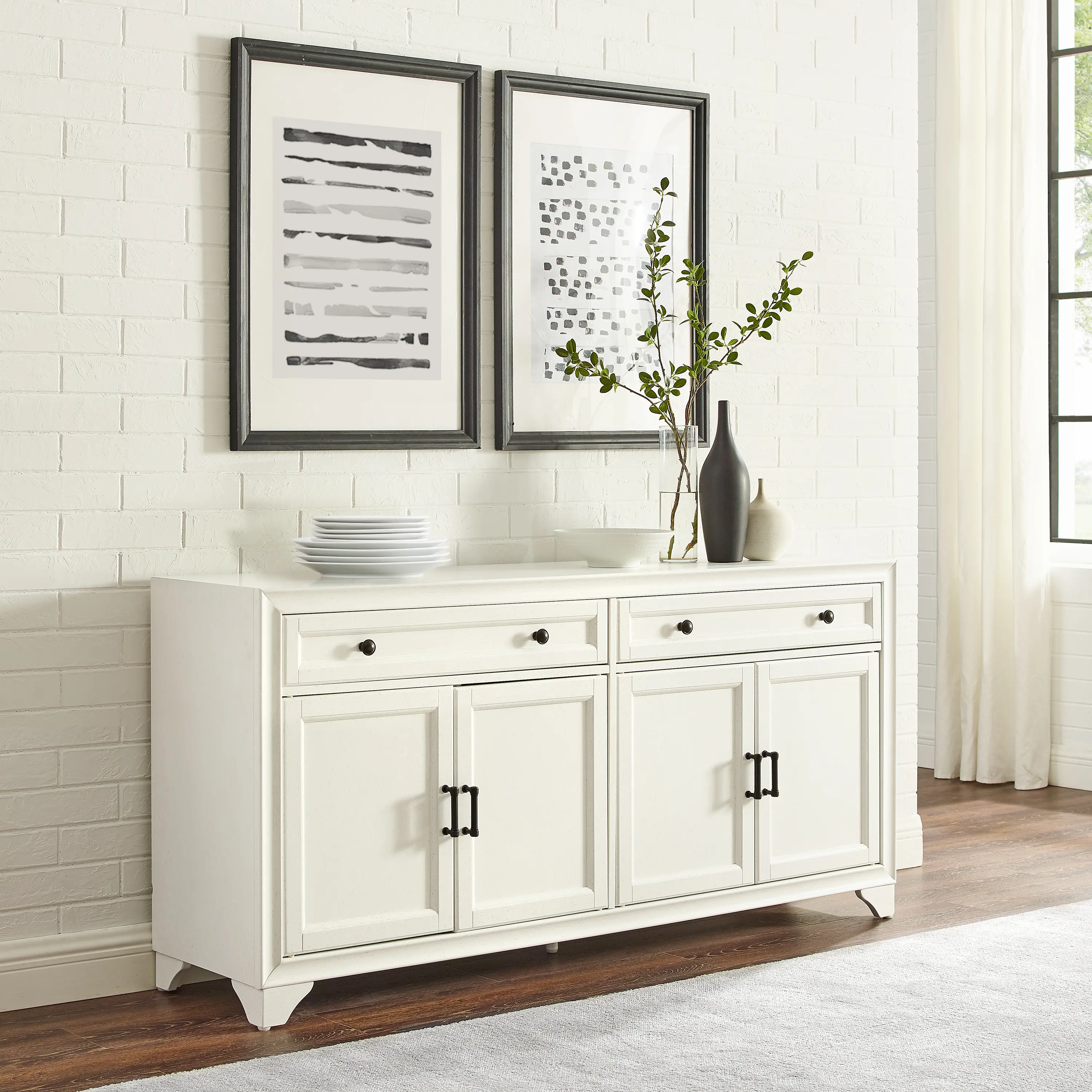 CF4209-WH Tara White Sideboard-3