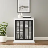 CF3125-WH Cecily White Stackable Storage Pantry