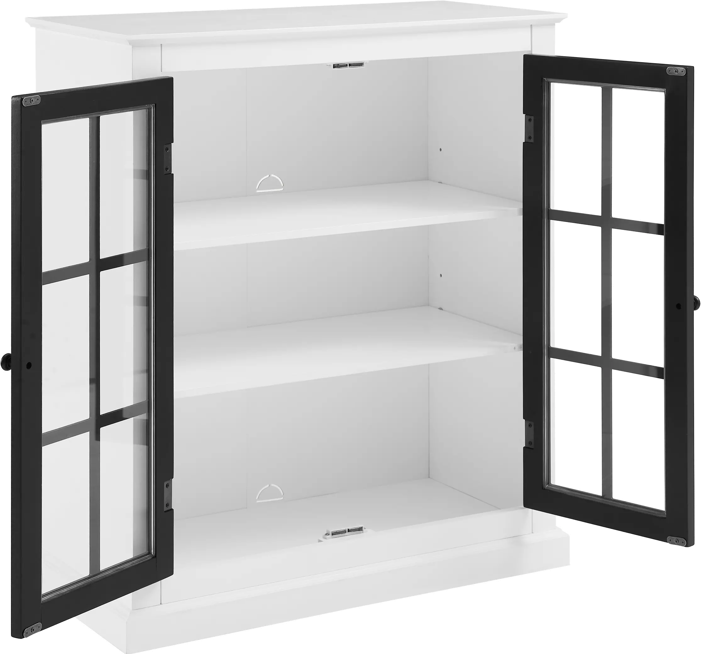 CF3125-WH Cecily White Stackable Storage Pantry-6