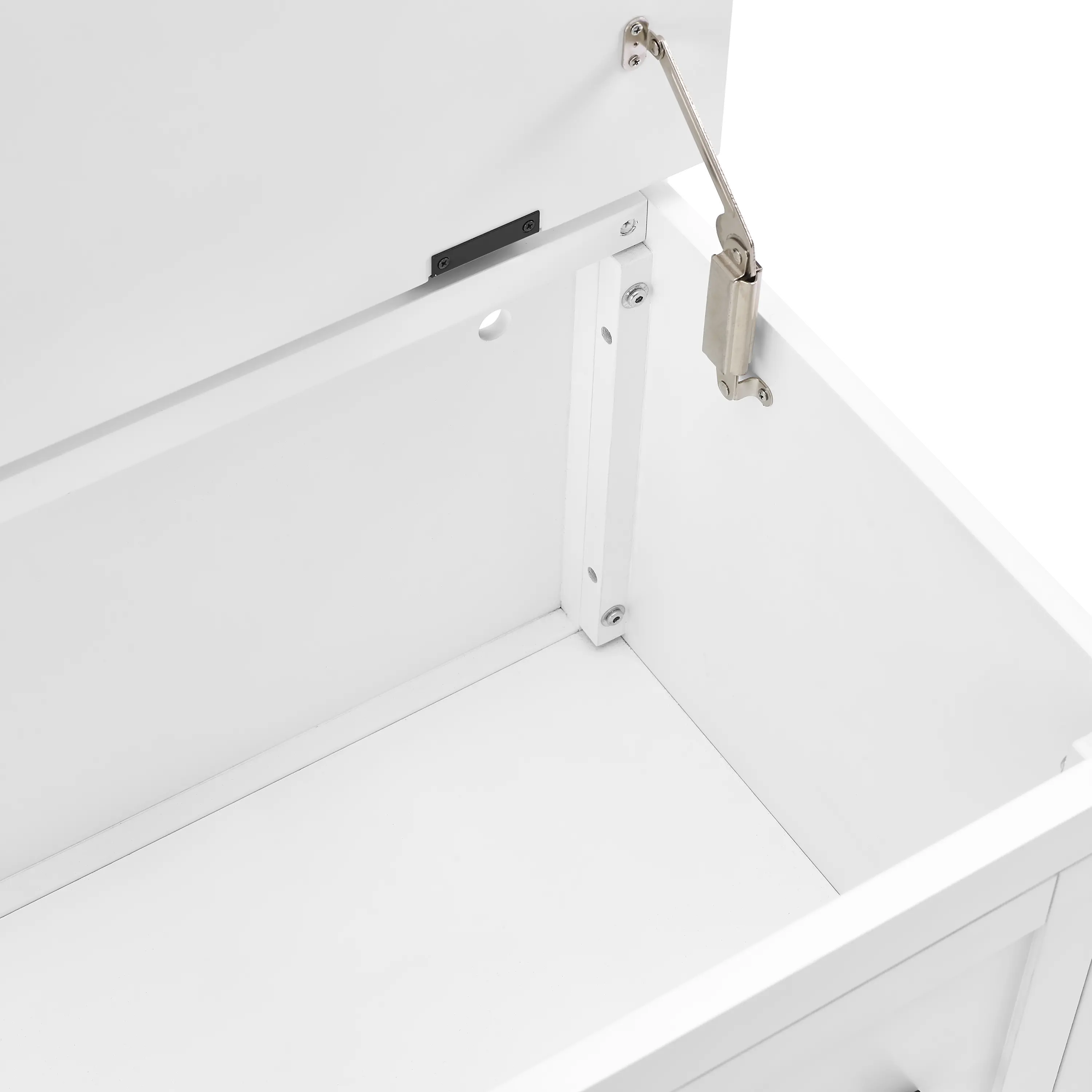 CF6040-WH Kayce White Hall Tree-9