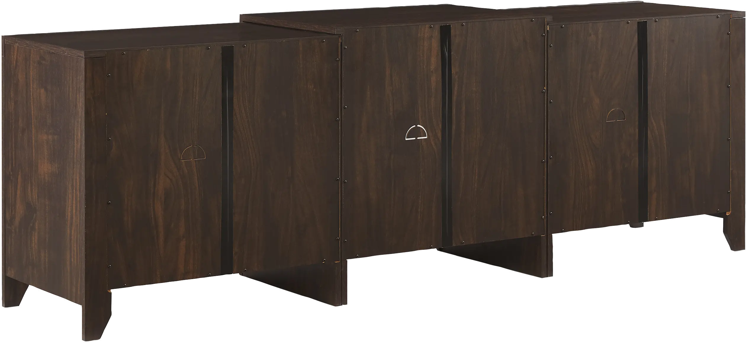 CF101569-DW Ronin 69  Walnut TV Stand-1