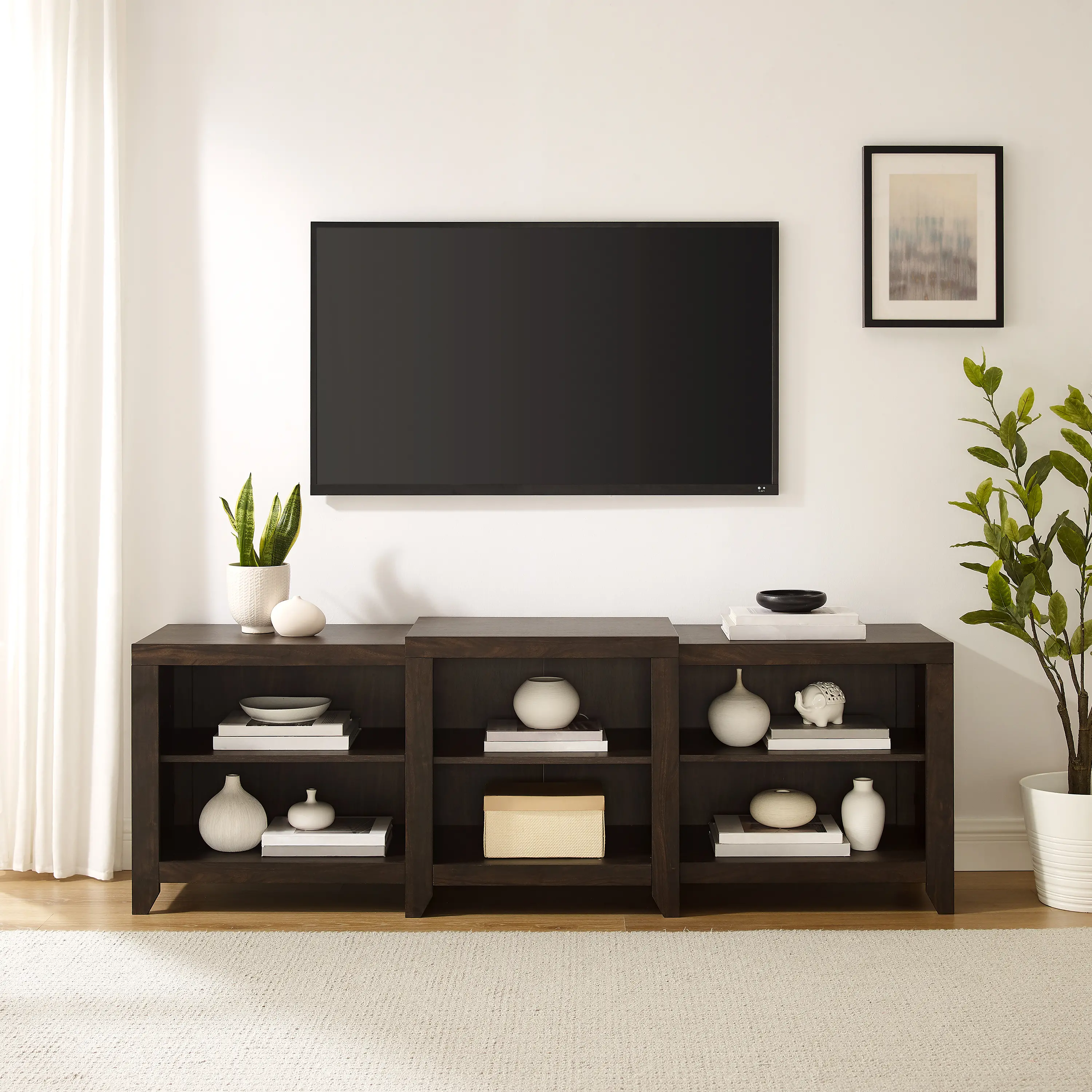CF101569-DW Ronin 69  Walnut TV Stand-2