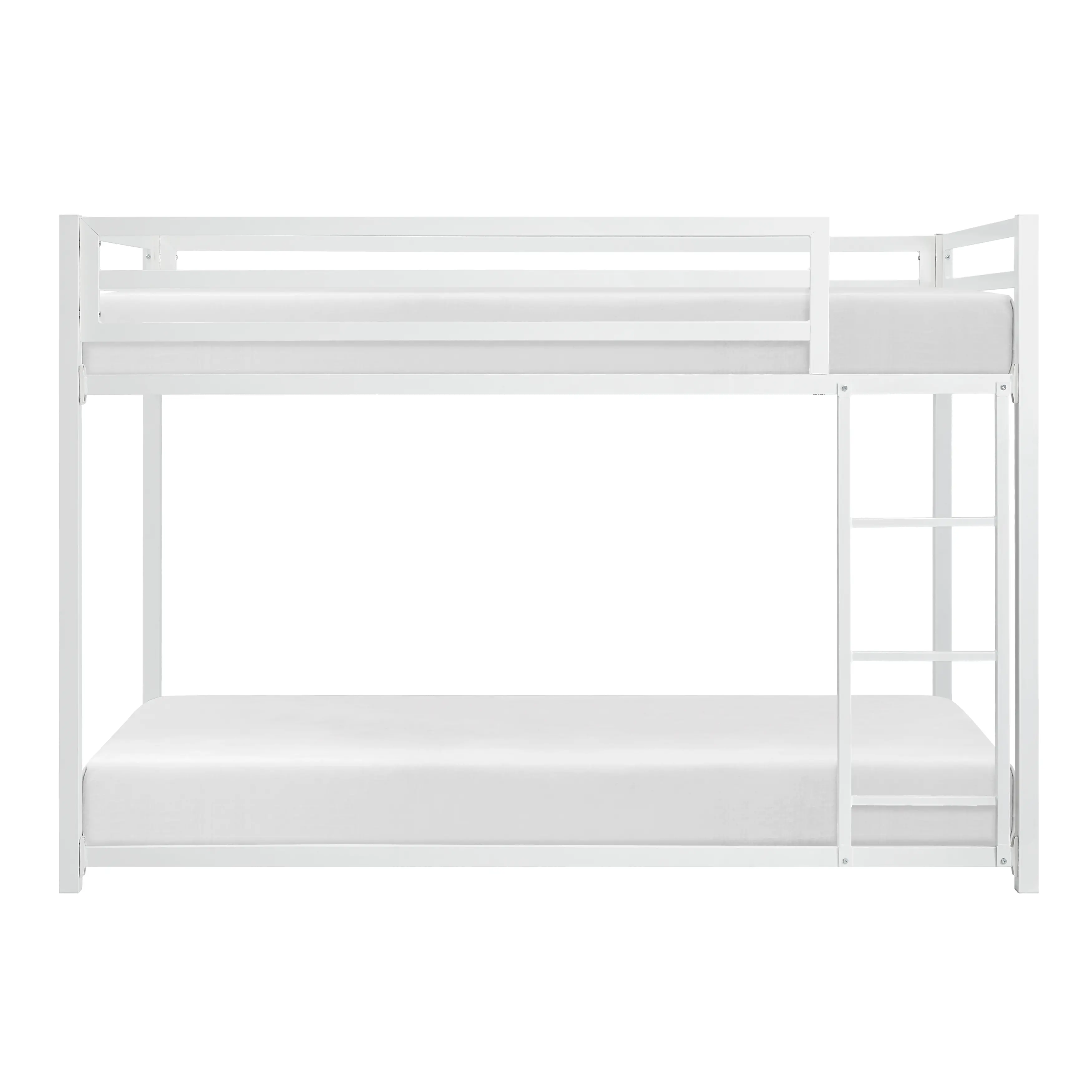 Winnie White Twin-over-Twin Bunk Bed-1