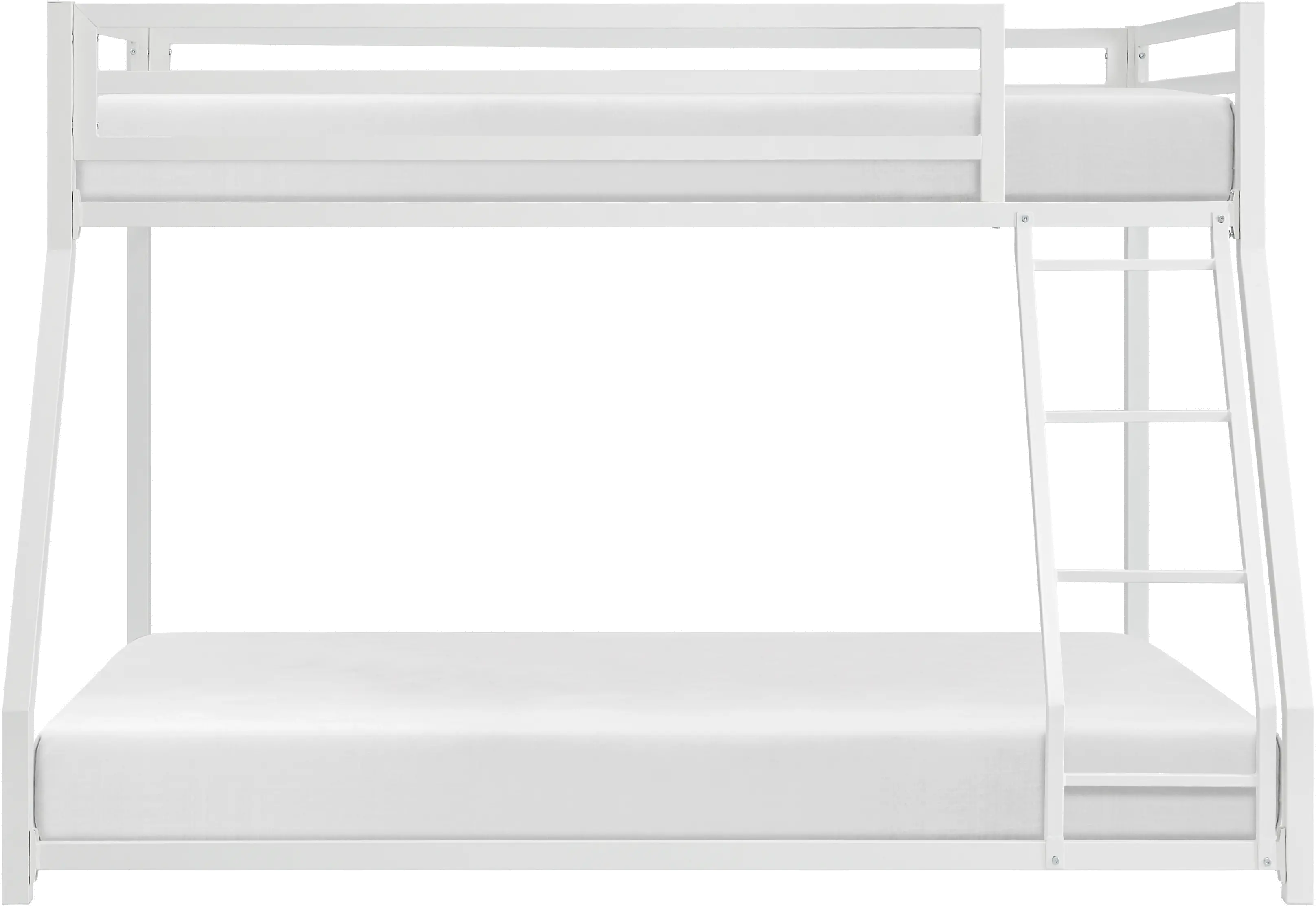 Winnie White Twin-over-Full Bunk Bed-2