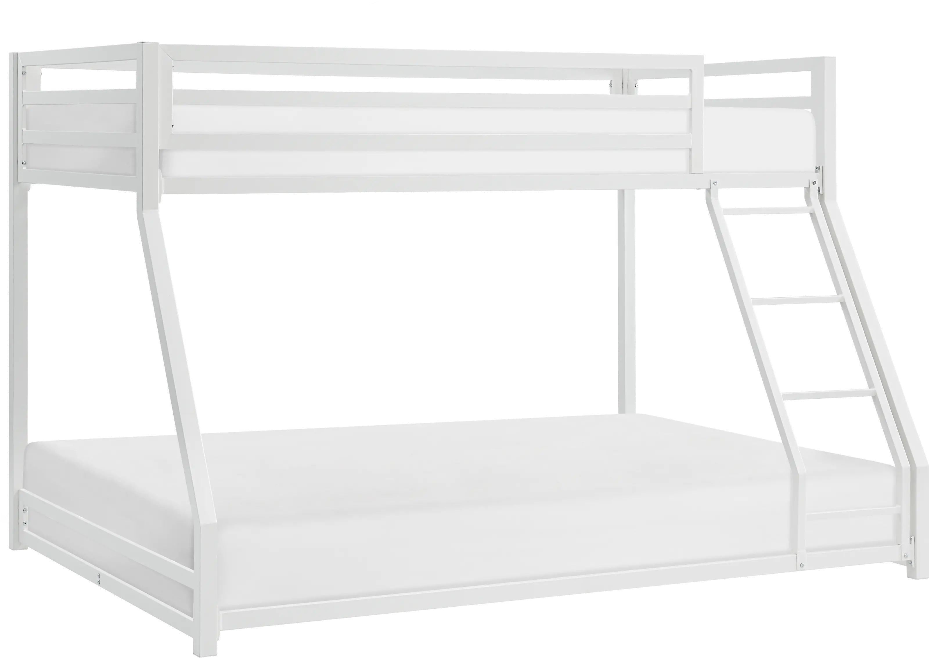 Winnie White Twin-over-Full Bunk Bed-3