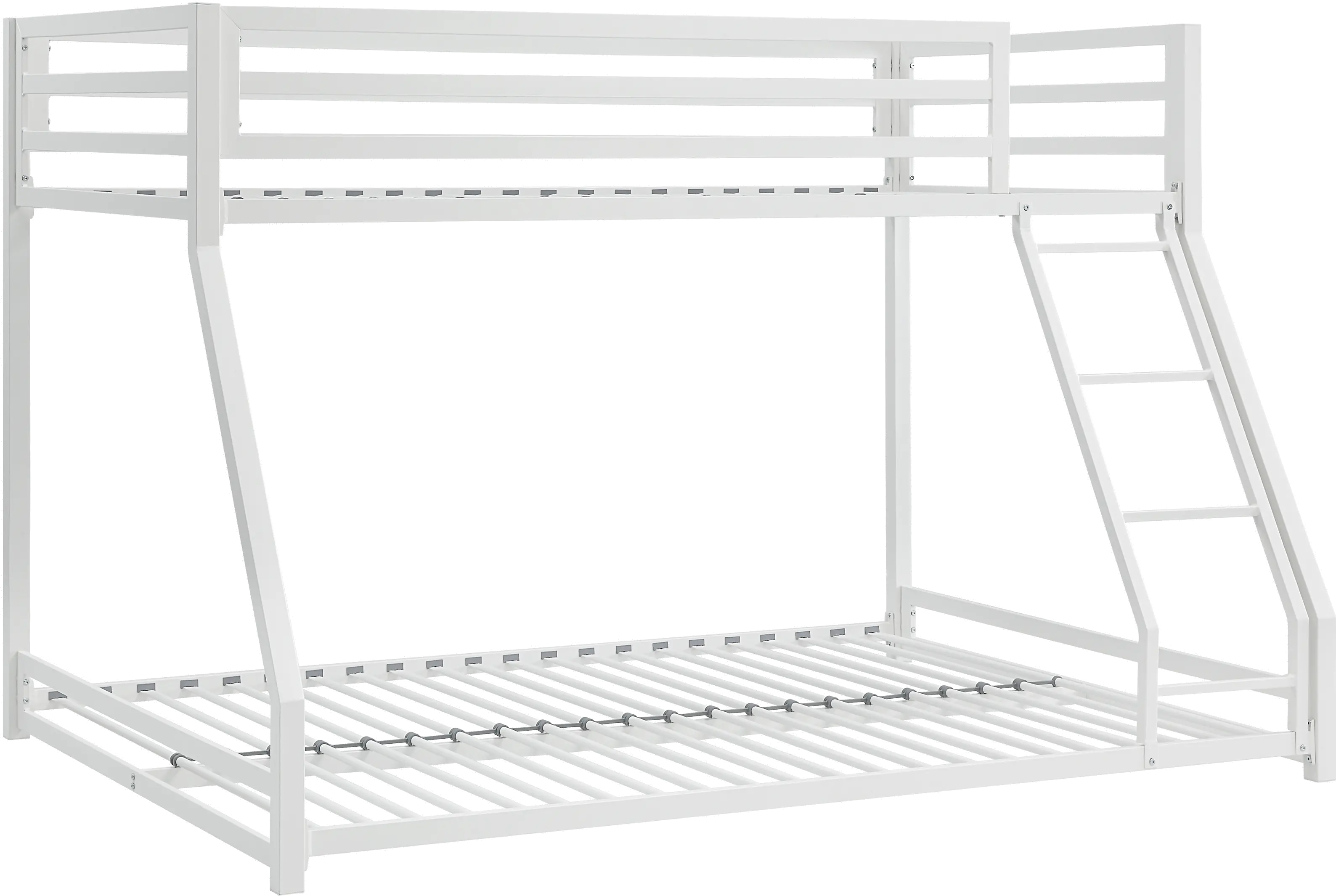Winnie White Twin-over-Full Bunk Bed-4