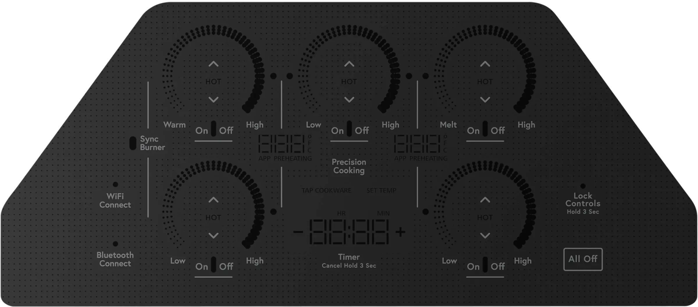 CHP90361TBB Cafe 36 Inch Induction Cooktop - Black-1
