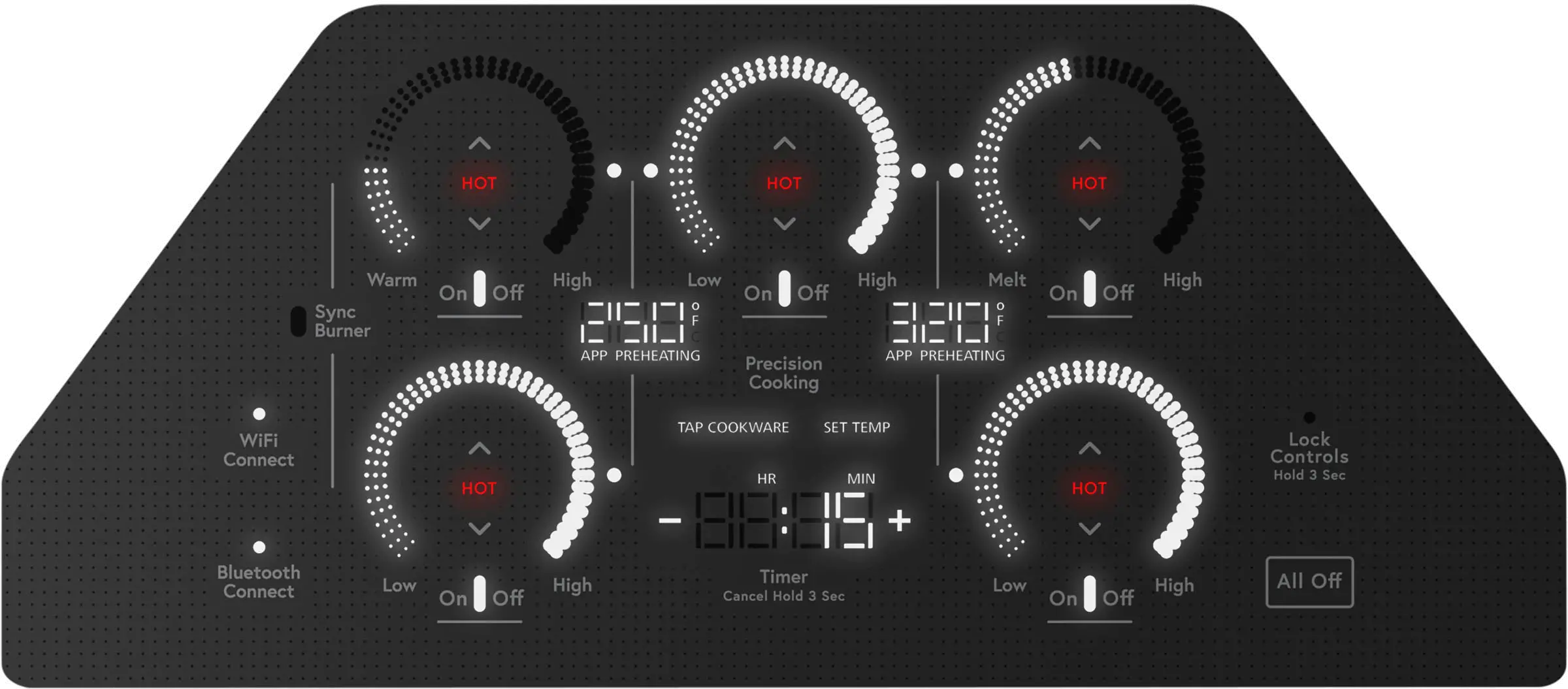 CHP90361TBB Cafe 36 Inch Induction Cooktop - Black-3