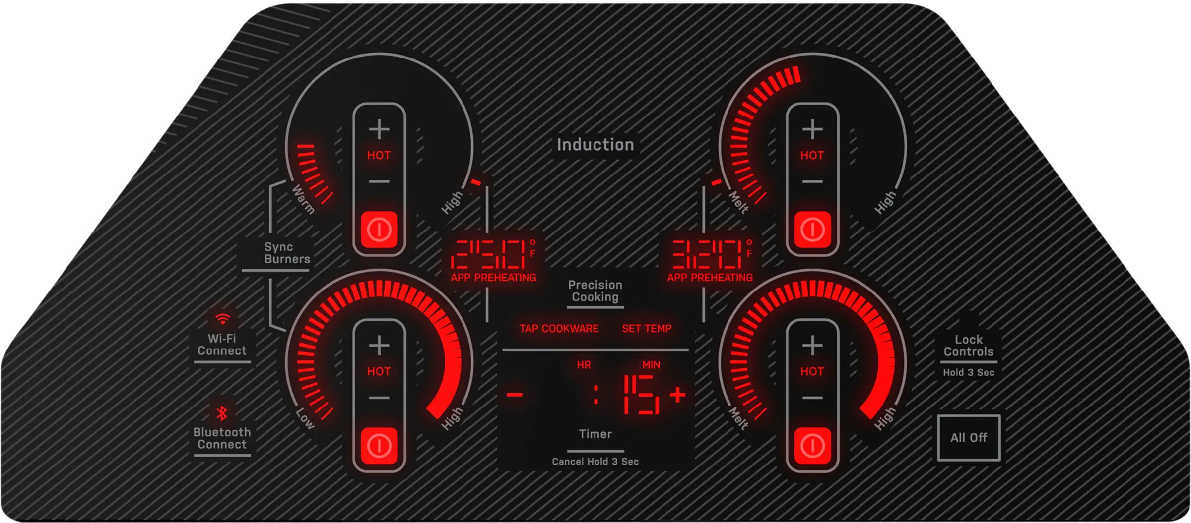 PHP9030STSS GE Profile 30 Inch Induction Cooktop - Stainless Steel-5