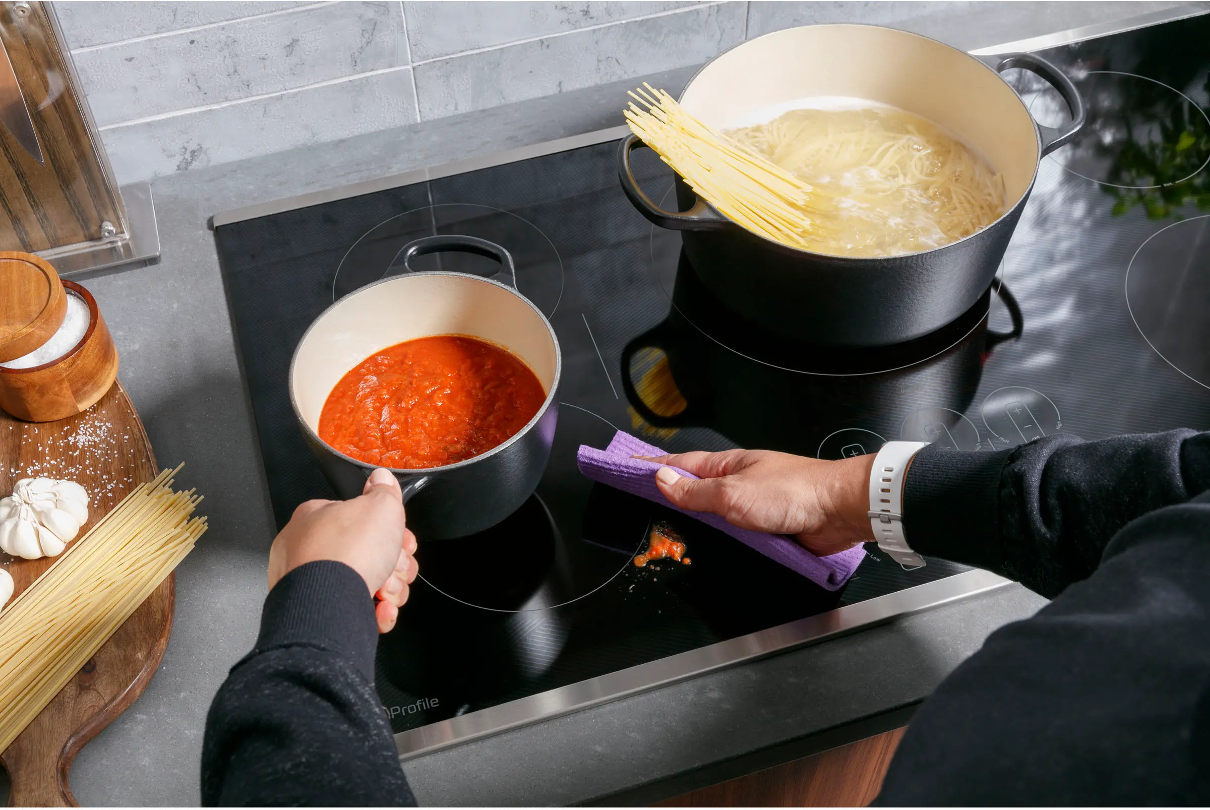 PHP9036STSS GE Profile 36 Inch Induction Cooktop - Stainless Steel-8