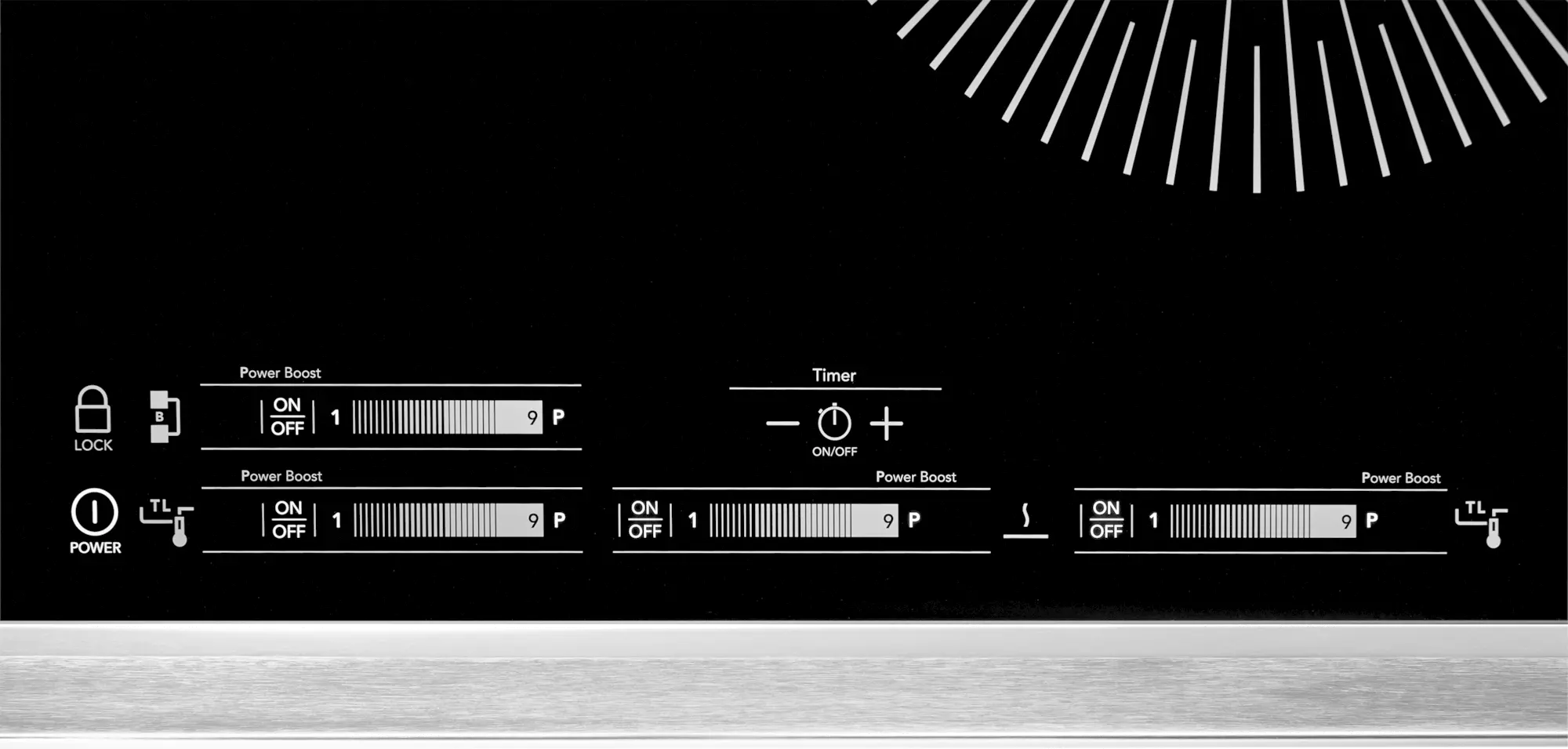 GCCI3067AB Frigidaire Gallery 30 Inch Induction Cooktop - Stainless Steel-2