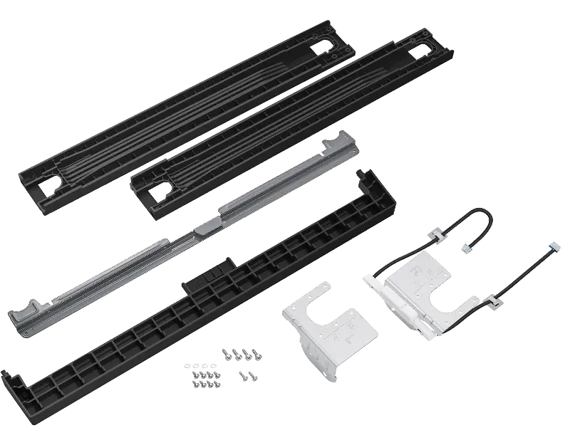 Samsung Bespoke Washer and Dryer Stacking Kit - Brushed Black