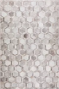 SS1FL8X10/STETSN-RUG Stetson 8 x 10 Flannel Gray Indoor-Outdoor Rug