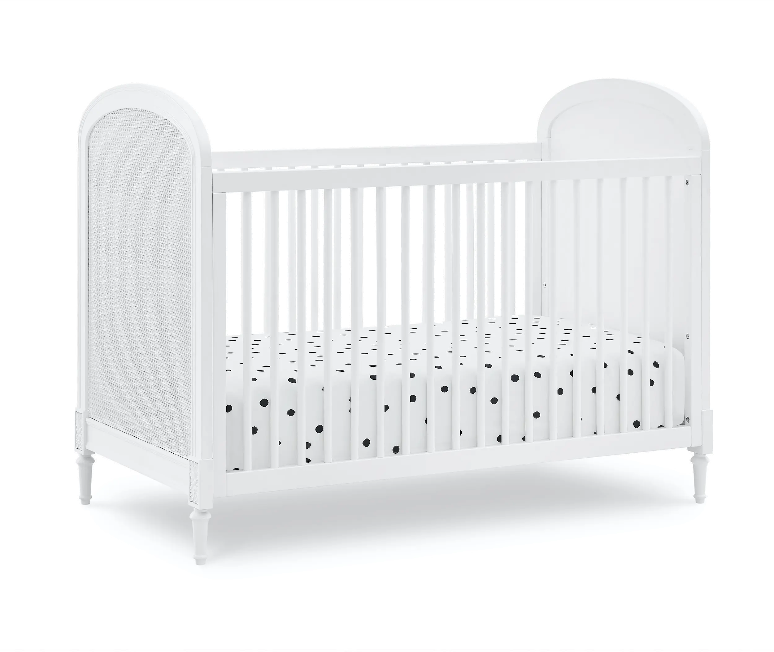 Madeline White 4-in-1 Convertible Crib-3