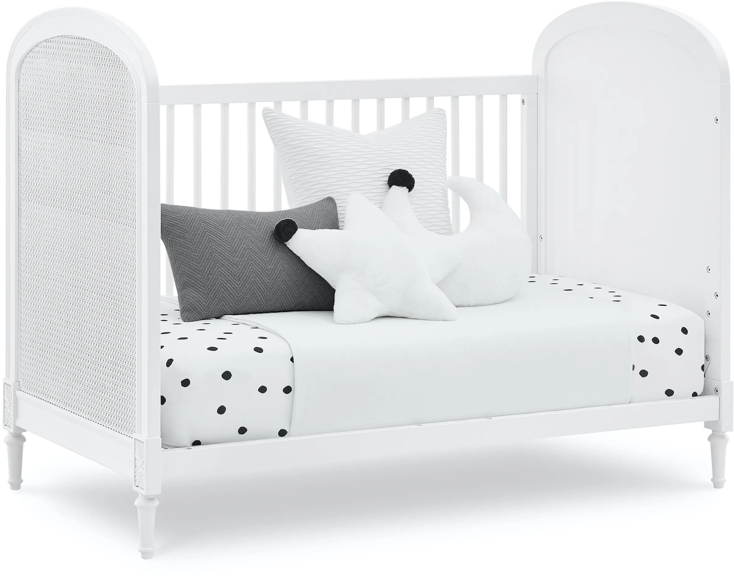 Madeline White 4-in-1 Convertible Crib-4