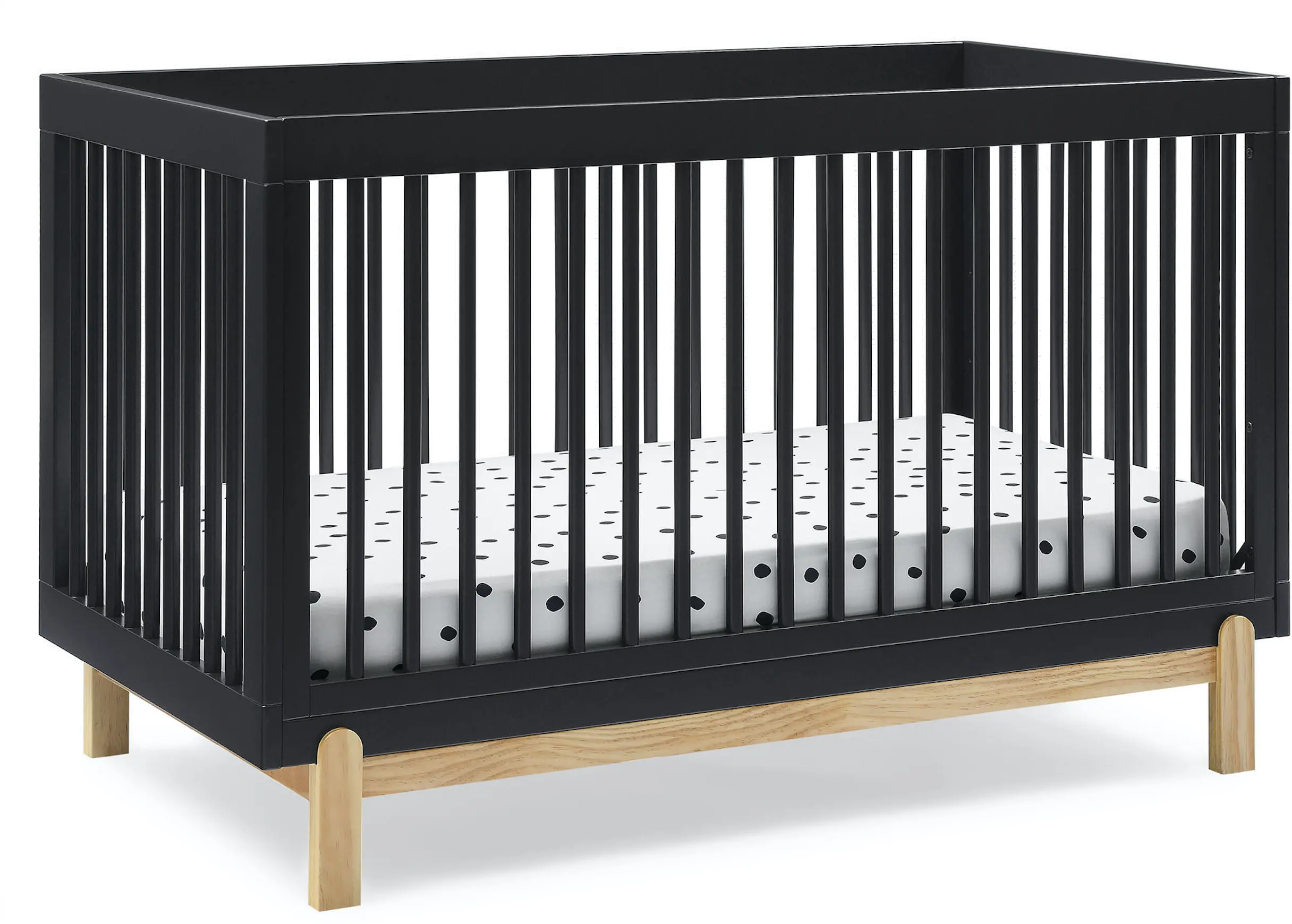 Poppy Dark Gray 4-in-1 Convertible Crib-3