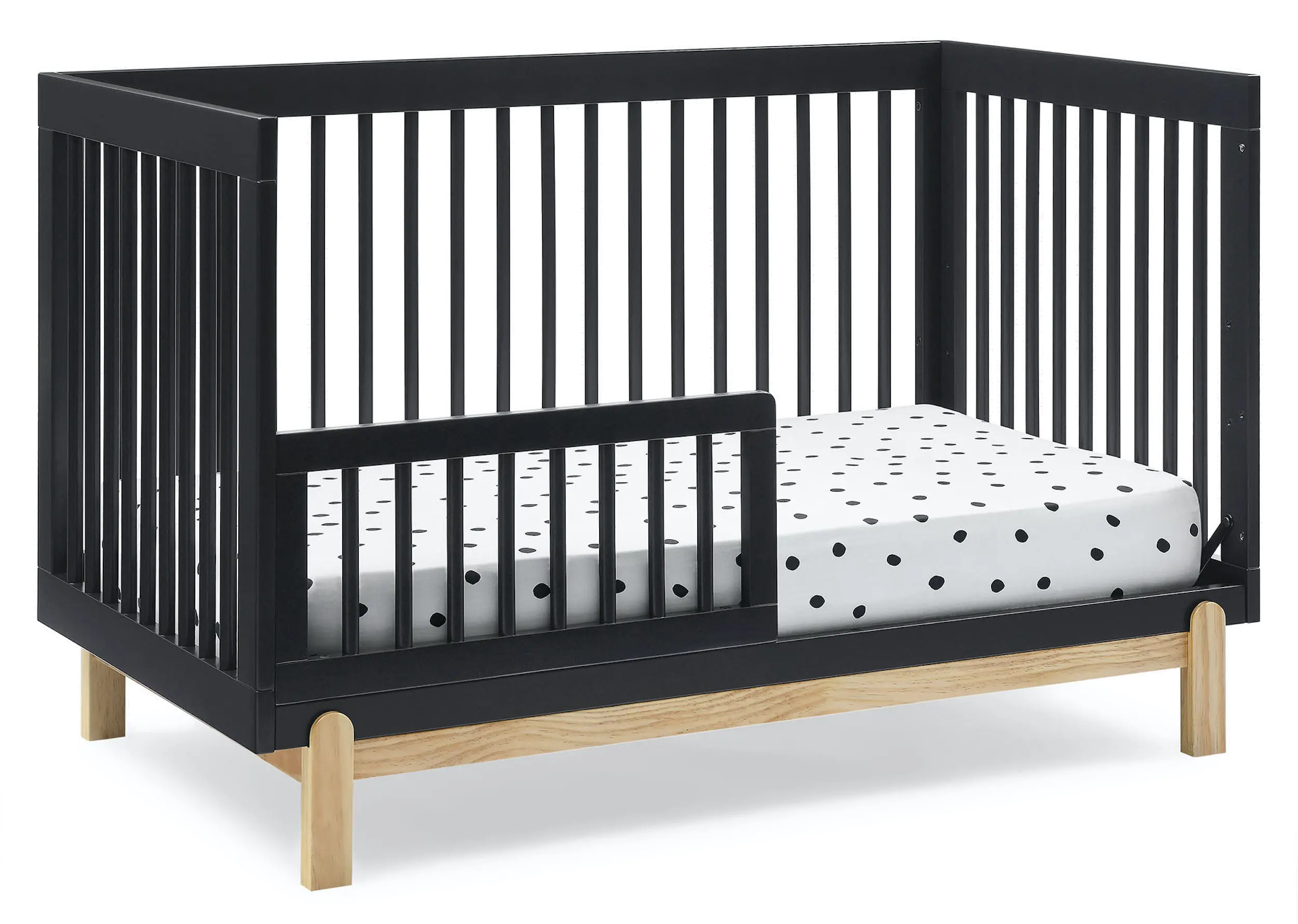 Poppy Dark Gray 4-in-1 Convertible Crib-4