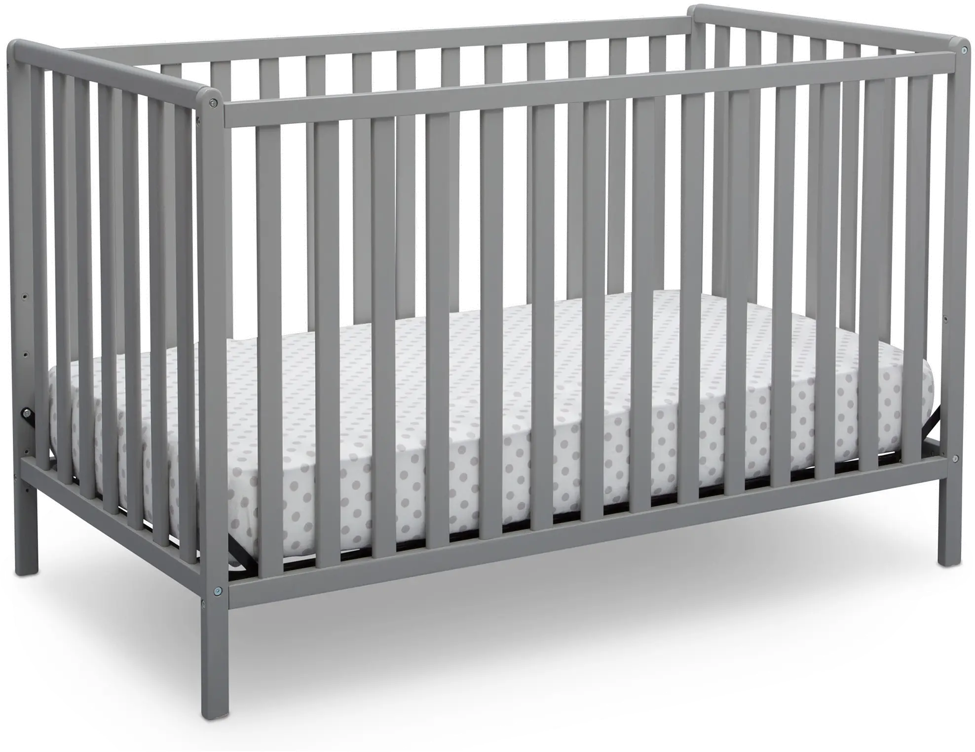 Heartland Gray 4-in-1 Convertible Crib-3
