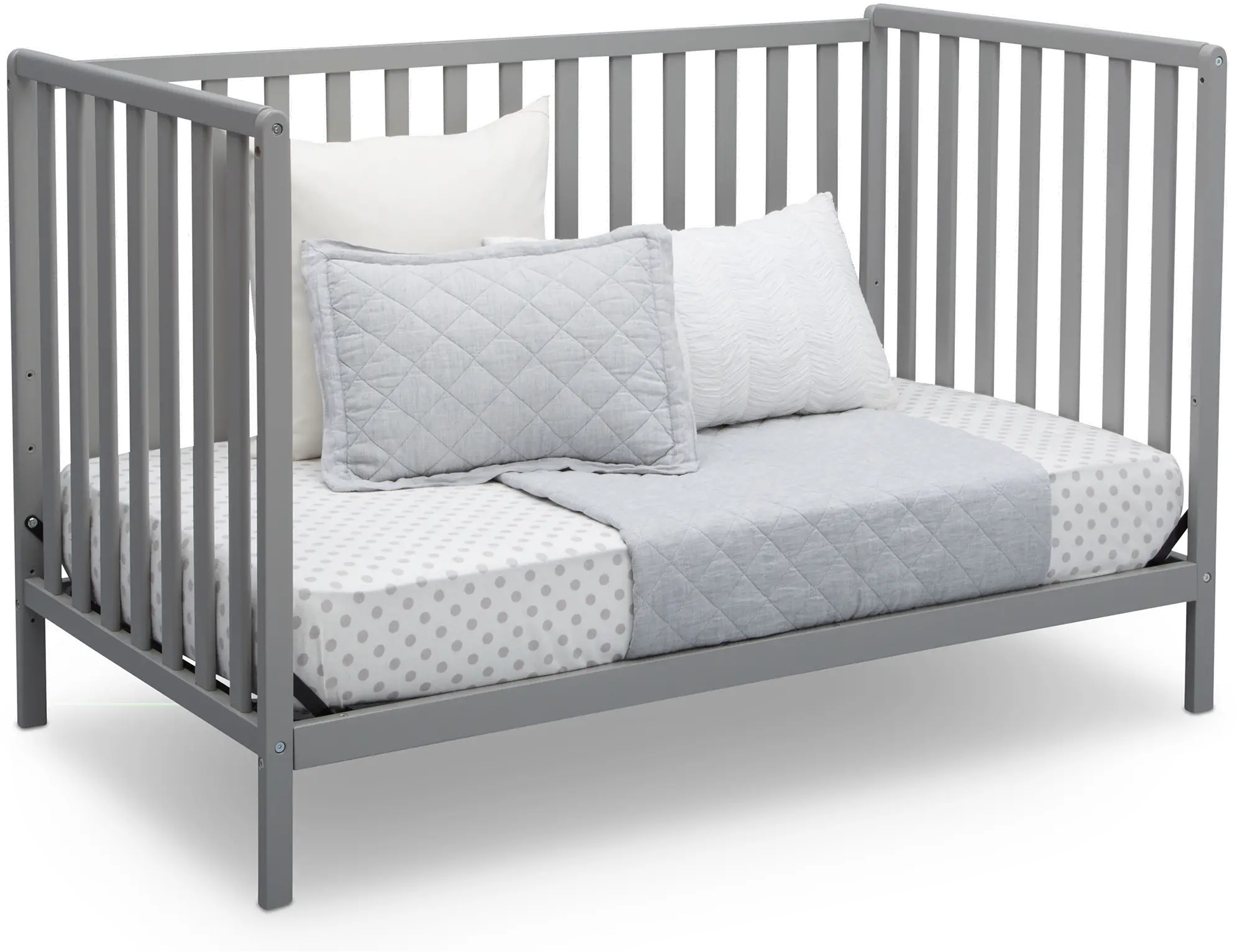 Heartland Gray 4-in-1 Convertible Crib-5