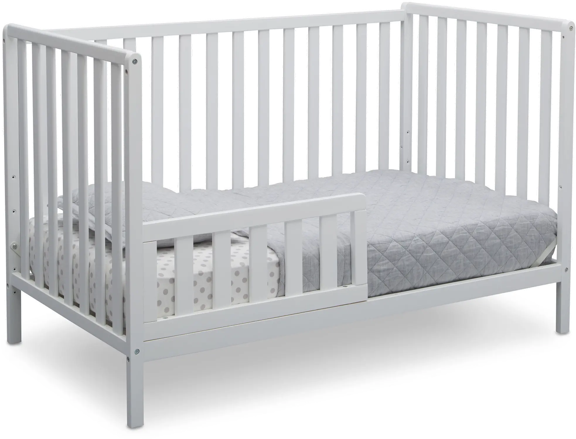 Heartland White 4-in-1 Convertible Crib-4