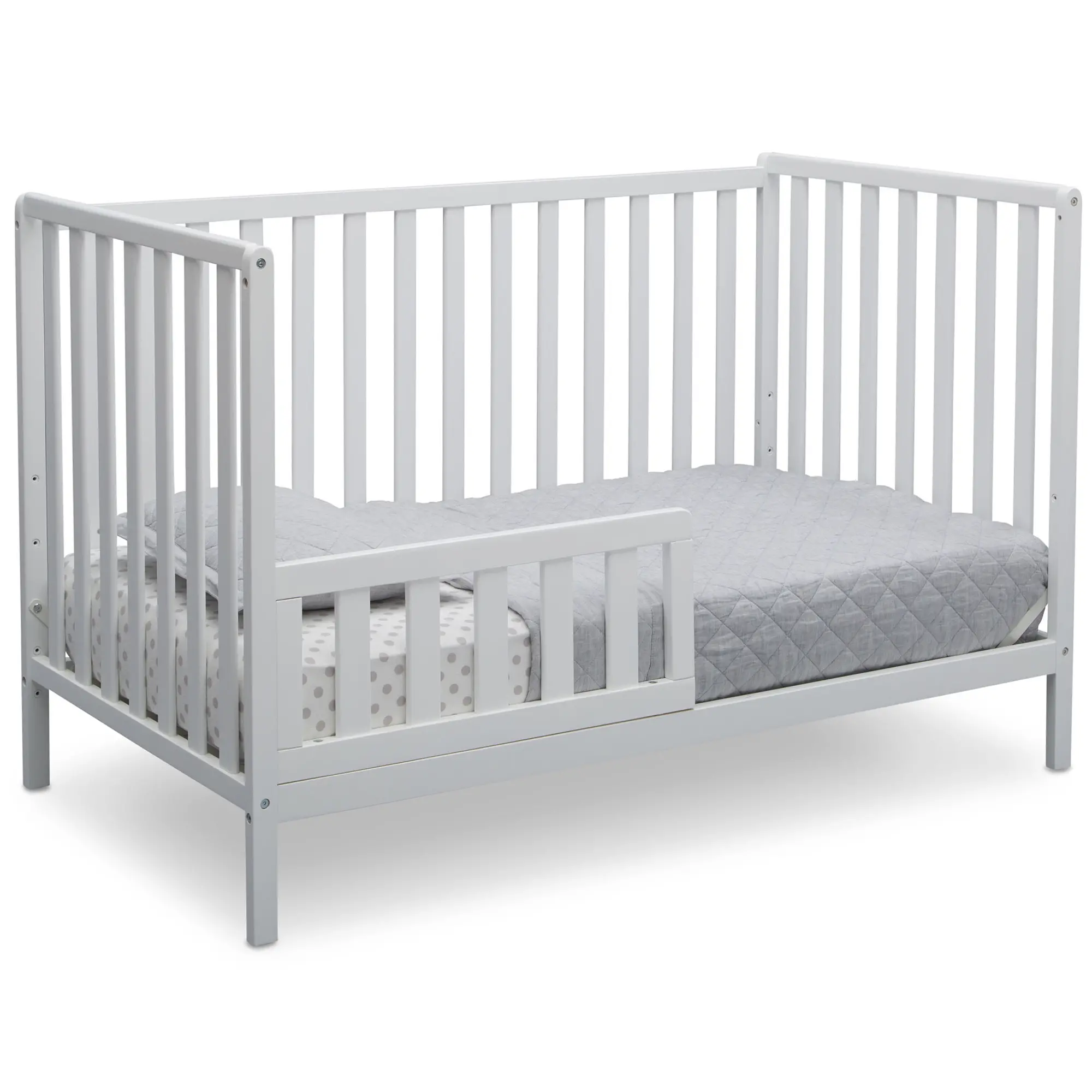Heartland White 4-in-1 Convertible Crib-4