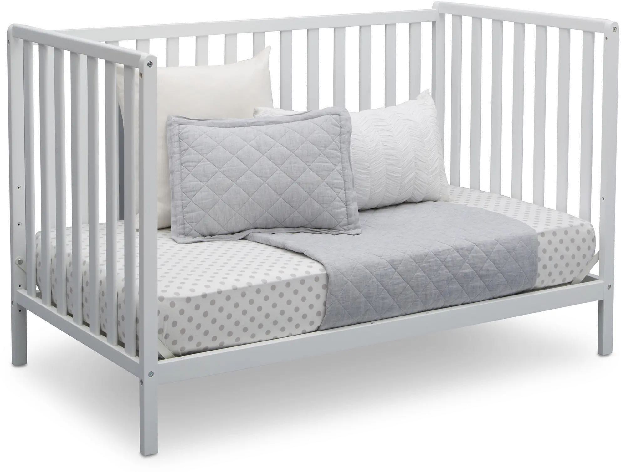 Heartland White 4-in-1 Convertible Crib-5